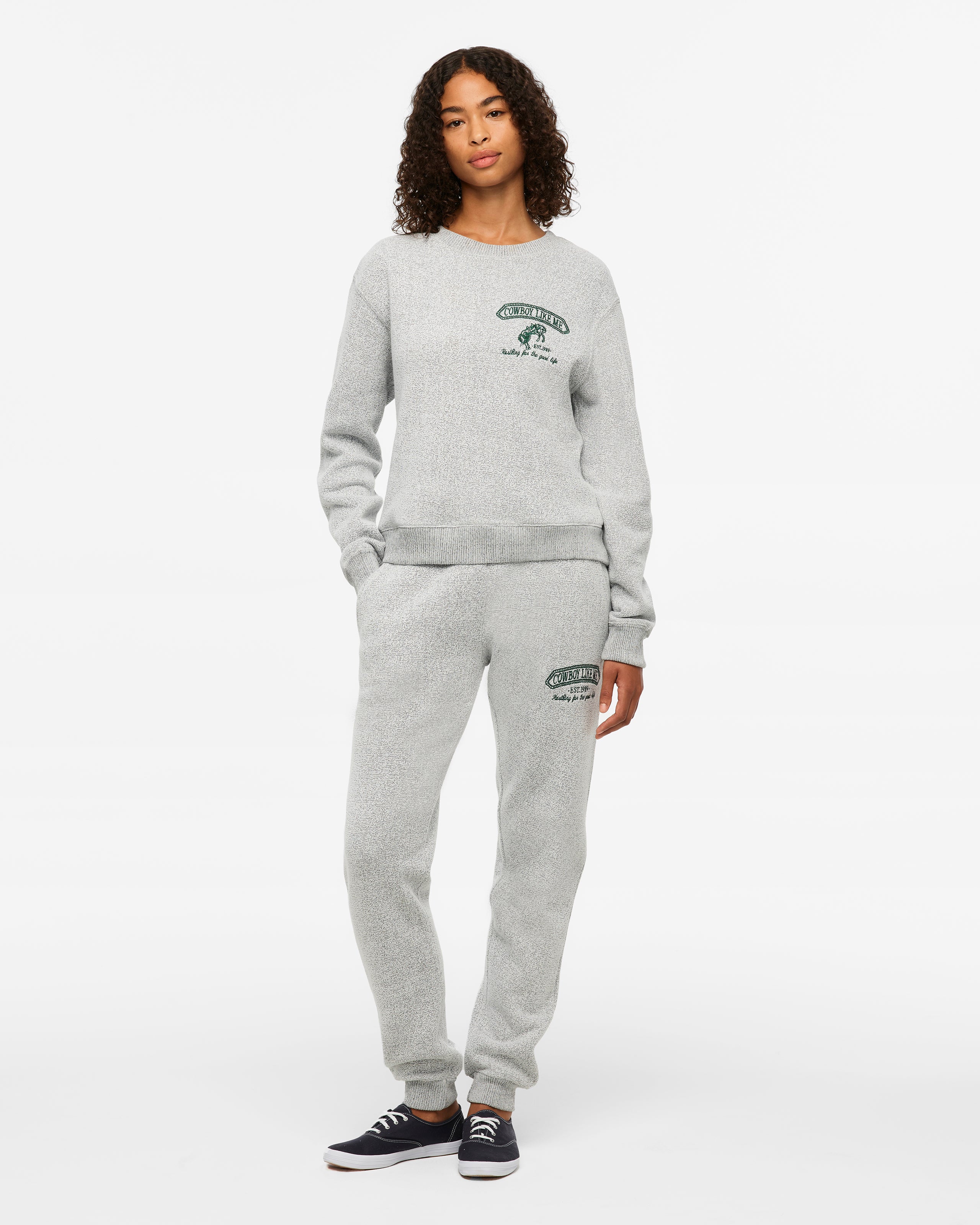 Cowboy Like Me Jogger S model full length