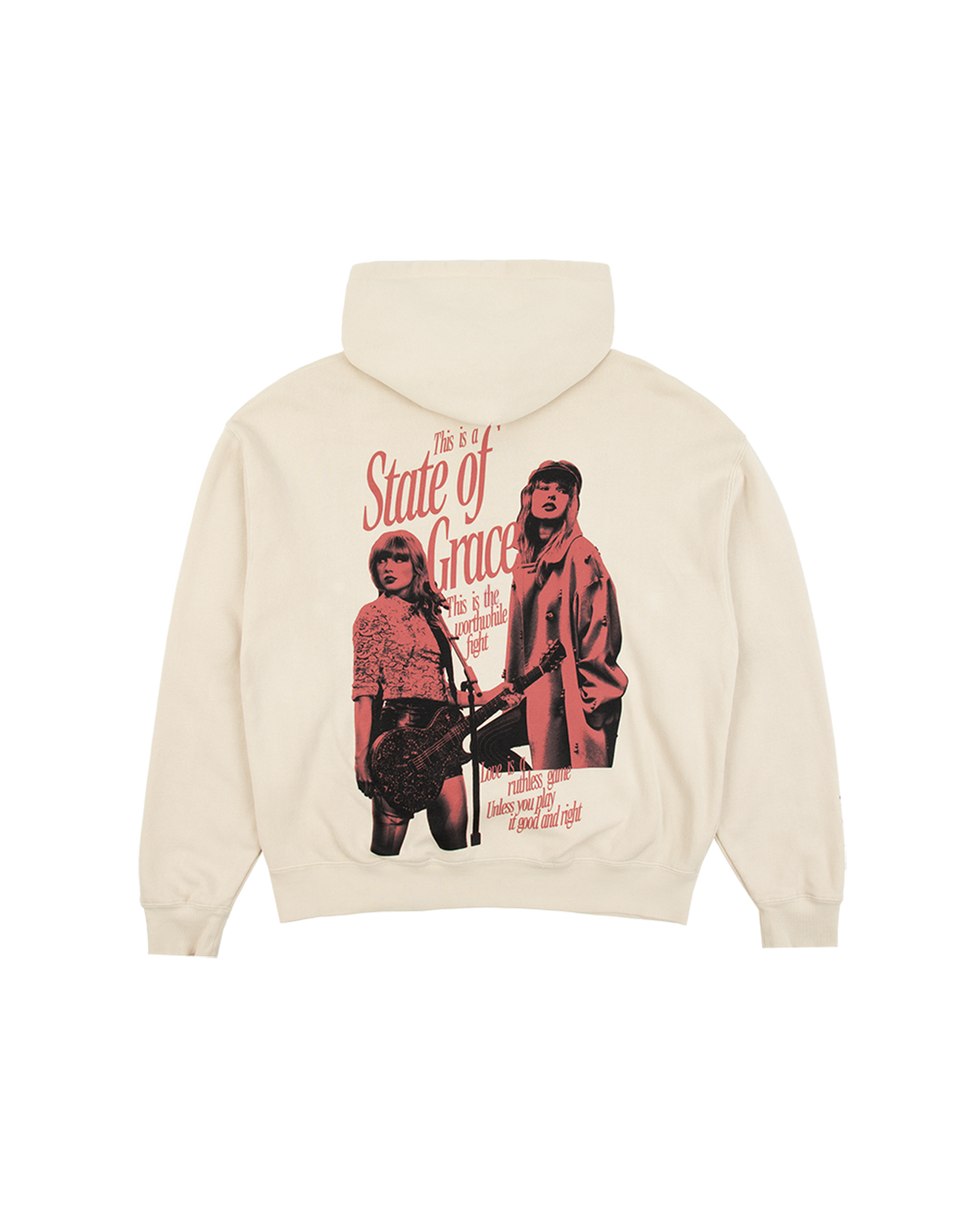 Red (Taylor's Version) State of Grace Hoodie back