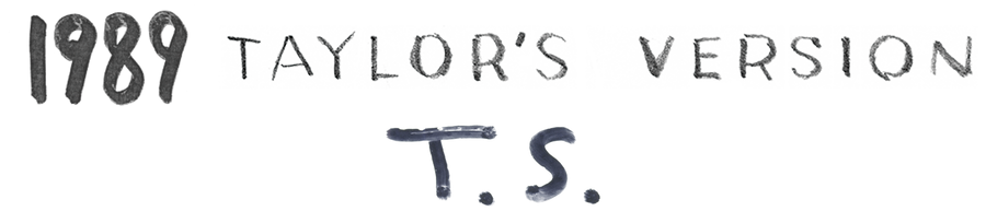 1989 Taylor's Version logo + 1989 TS Logo