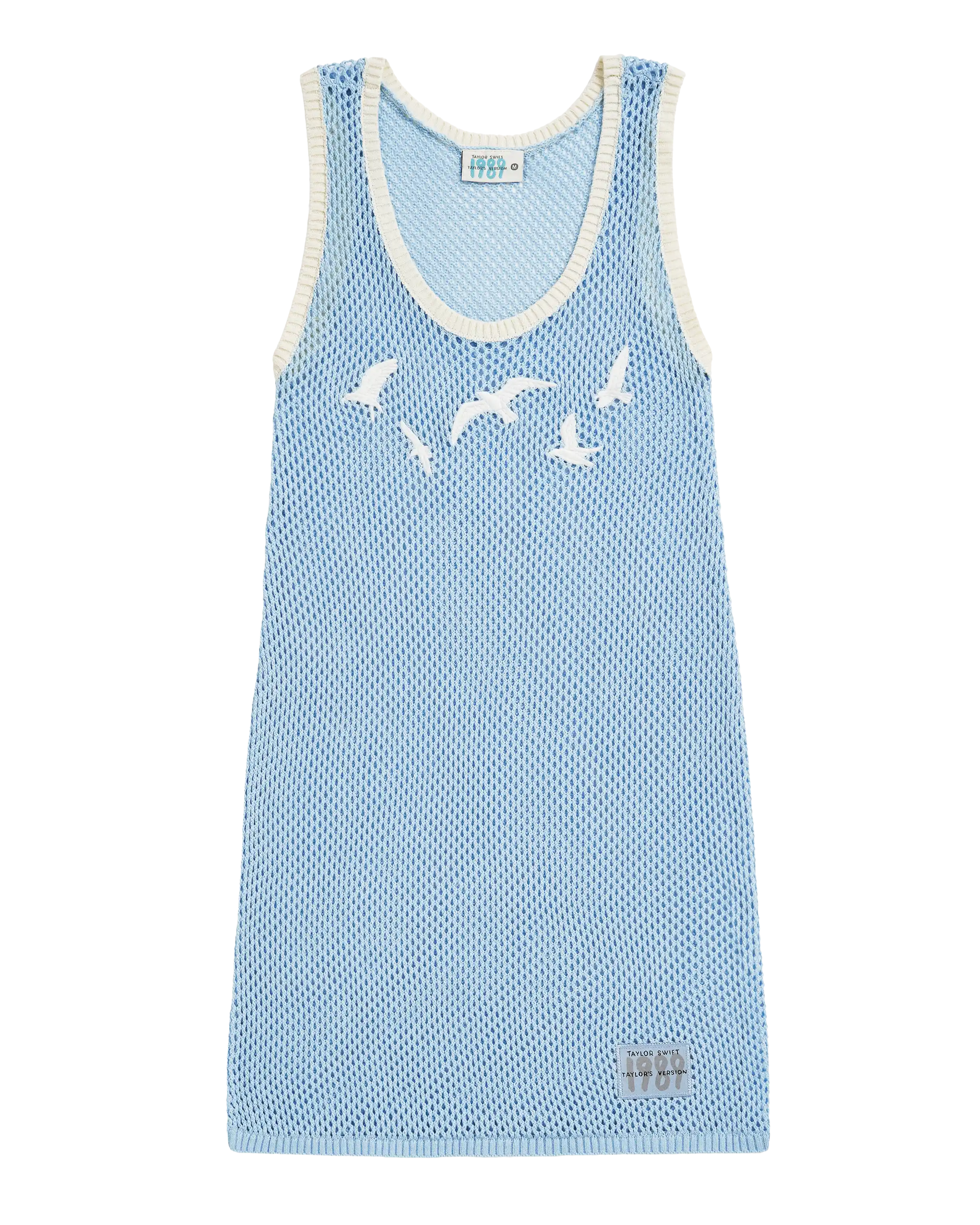 1993 Seagull Mesh Coverup Dress