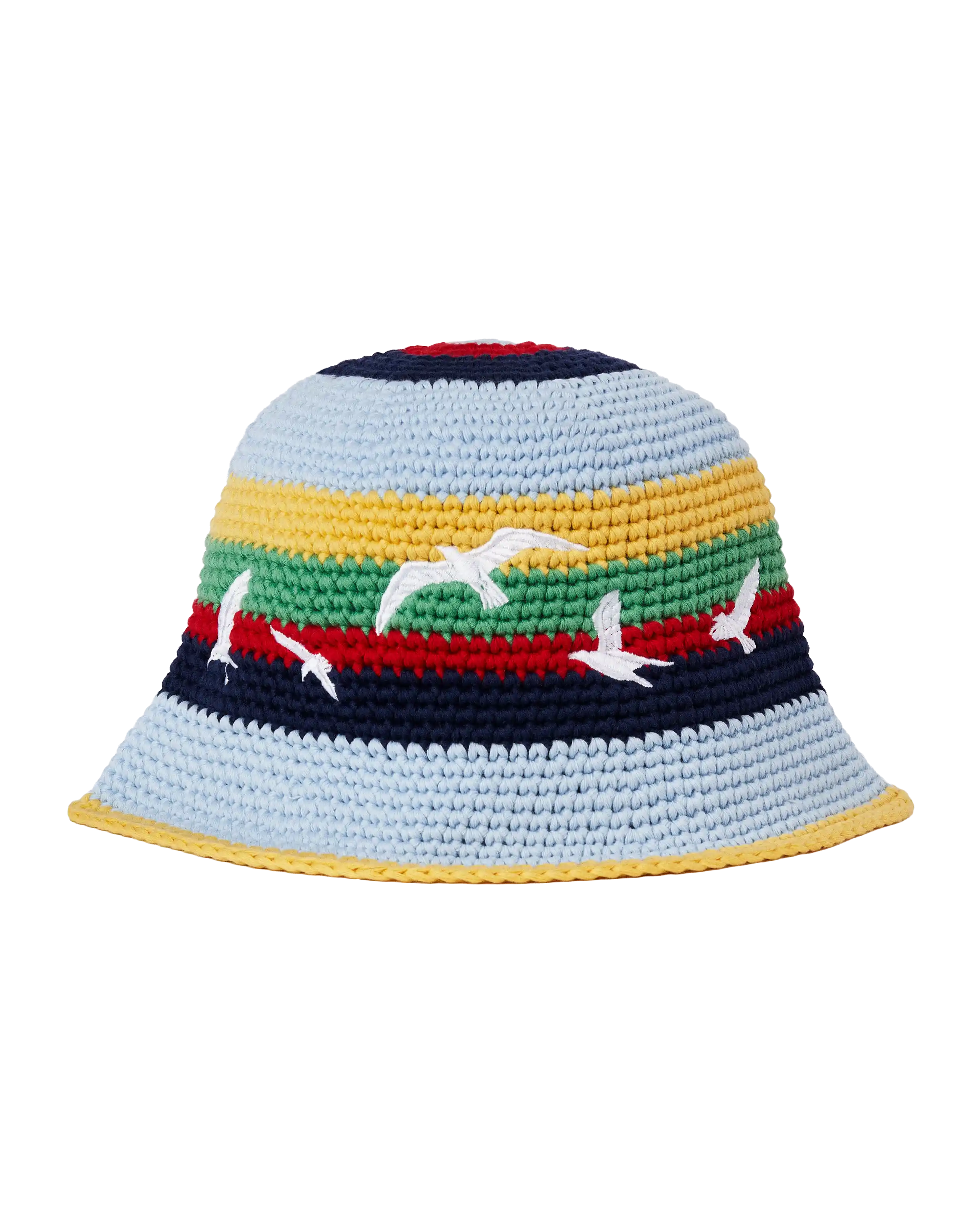 1989 Striped Seagull Hat