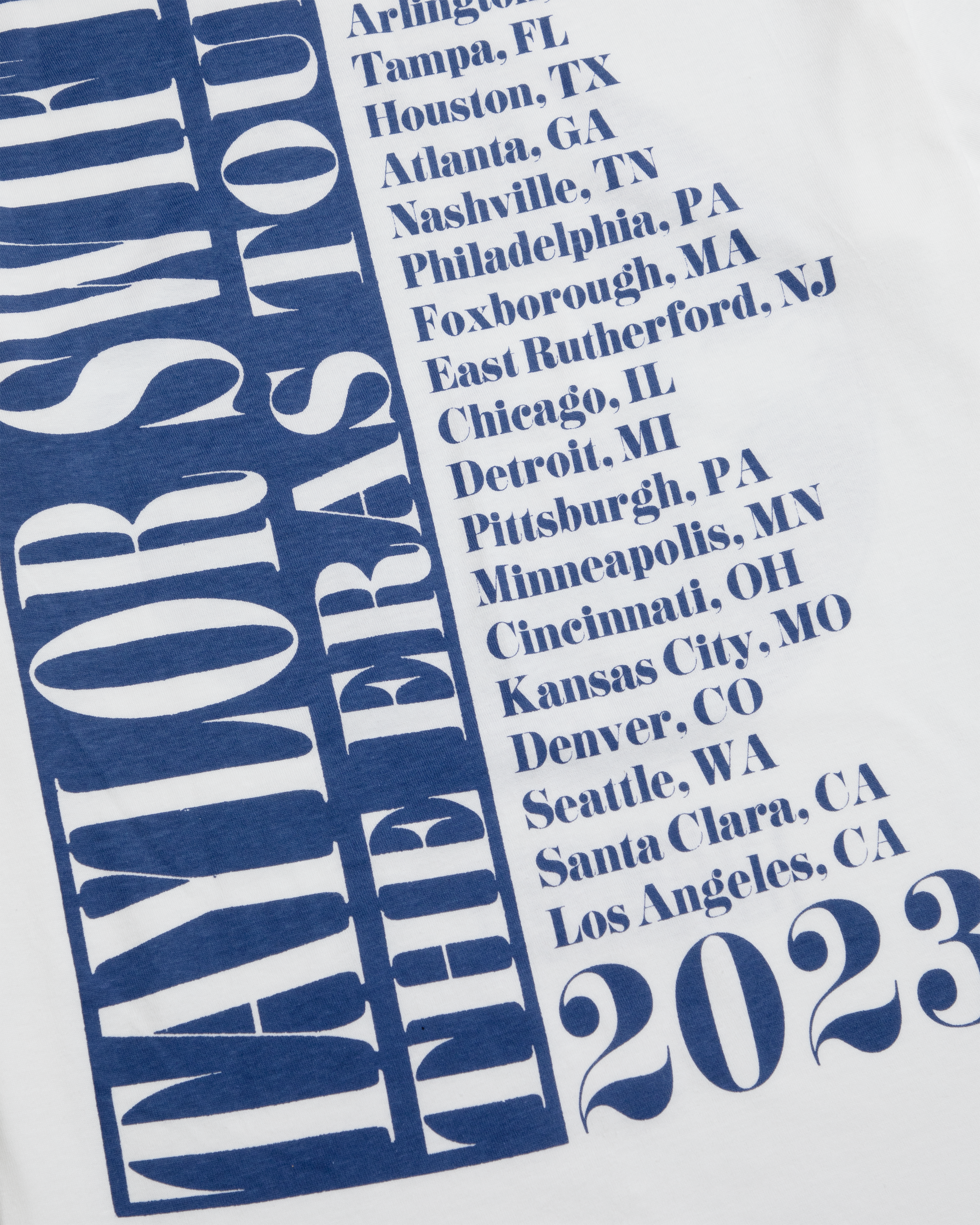 Taylor Swift | The Eras Tour Midnights Album T-Shirt close up