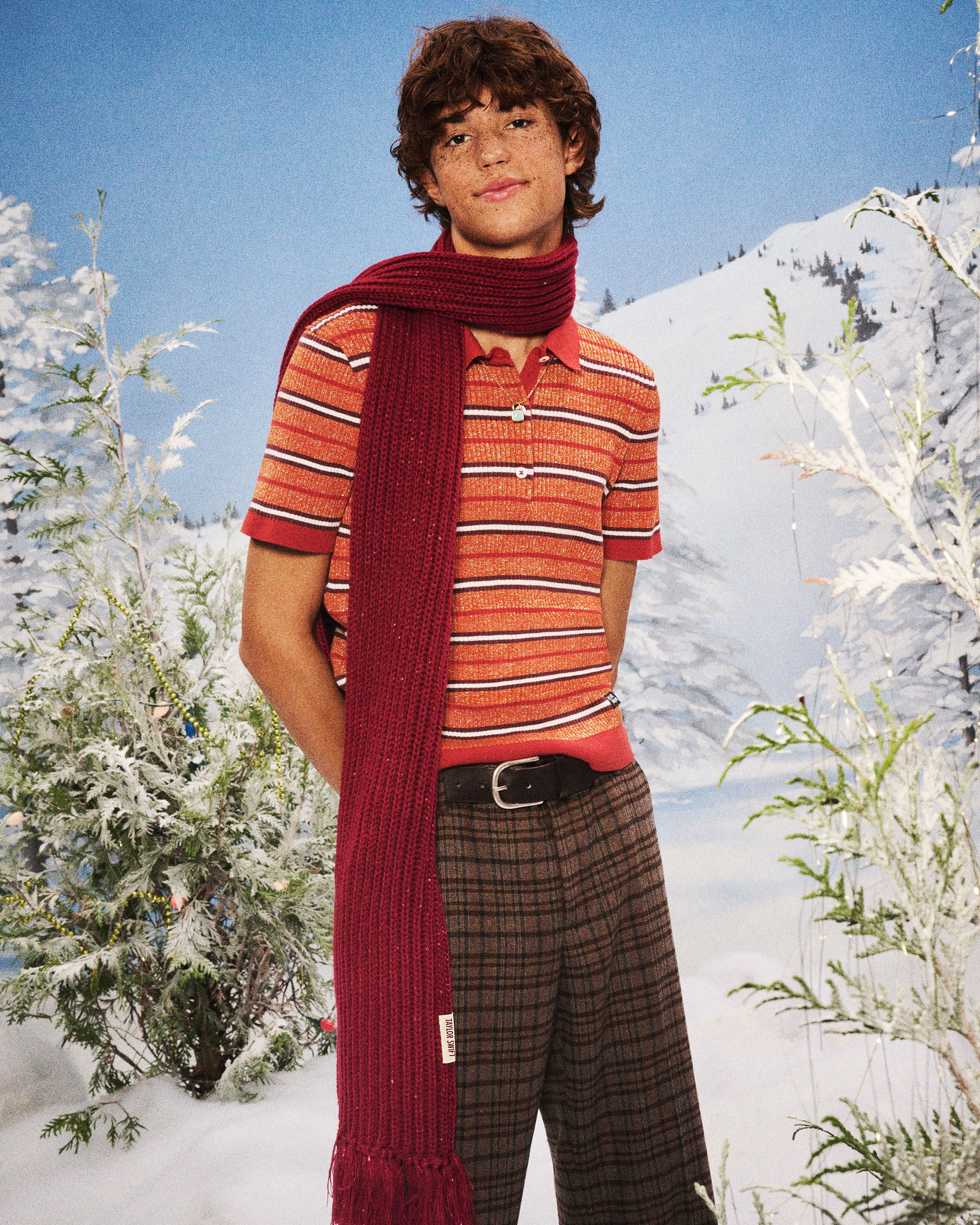 Rooting For The Anti-Hero Knit Polo Top Model