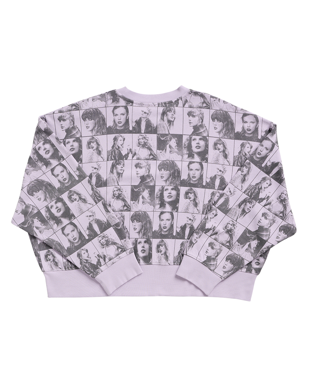 Taylor Swift | The Eras Tour Cropped Lavender Pullover back