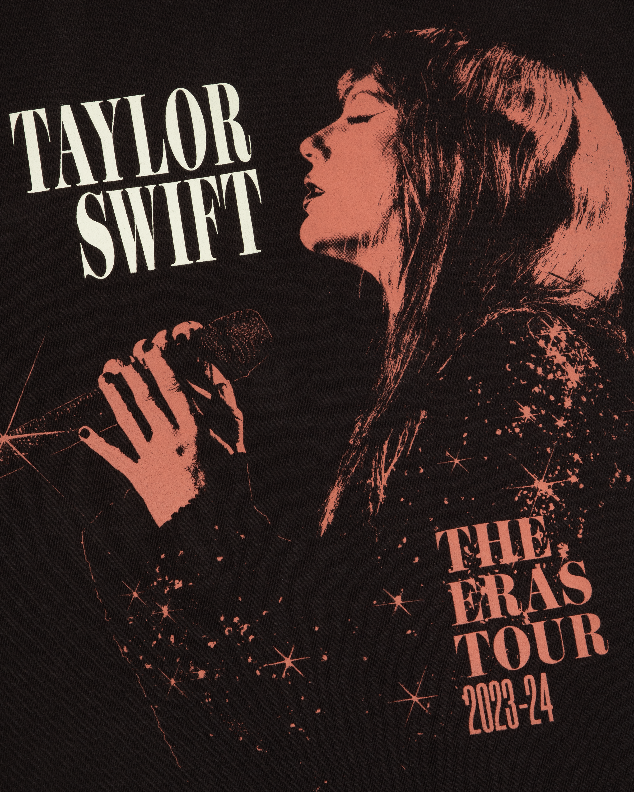 Taylor Swift | The Eras Tour Red (Taylor's Version) Live Photo Baby T-Shirt front design detail