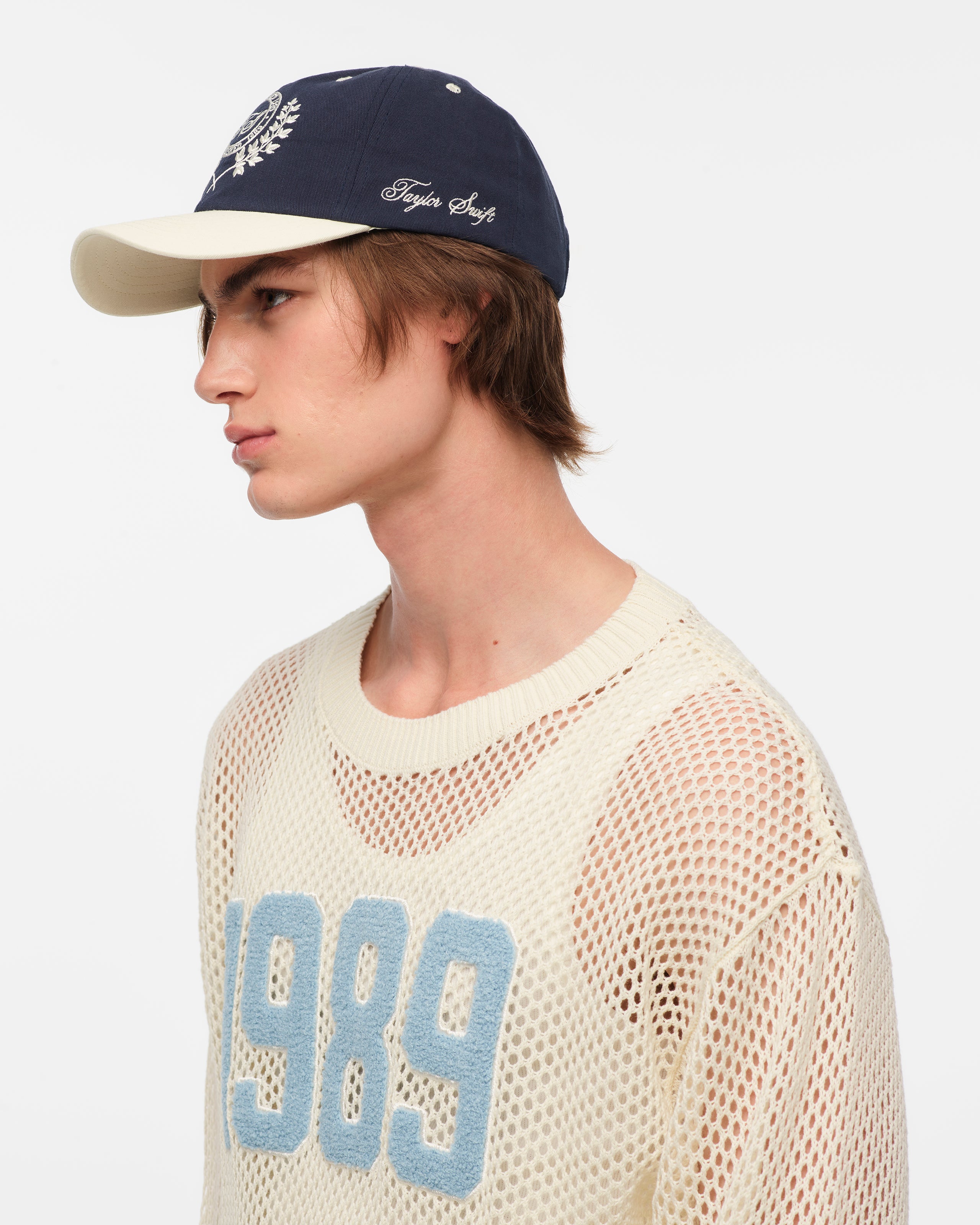TS Crest Navy Hat L model