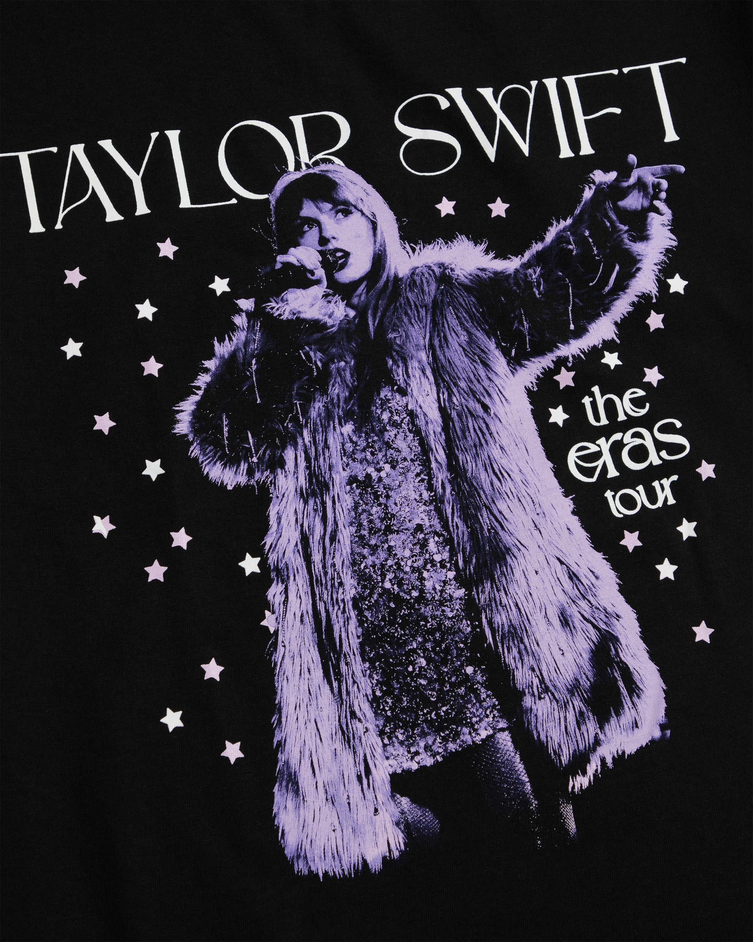 Taylor Swift | The Eras Tour Live Photo Stars T-Shirt detail