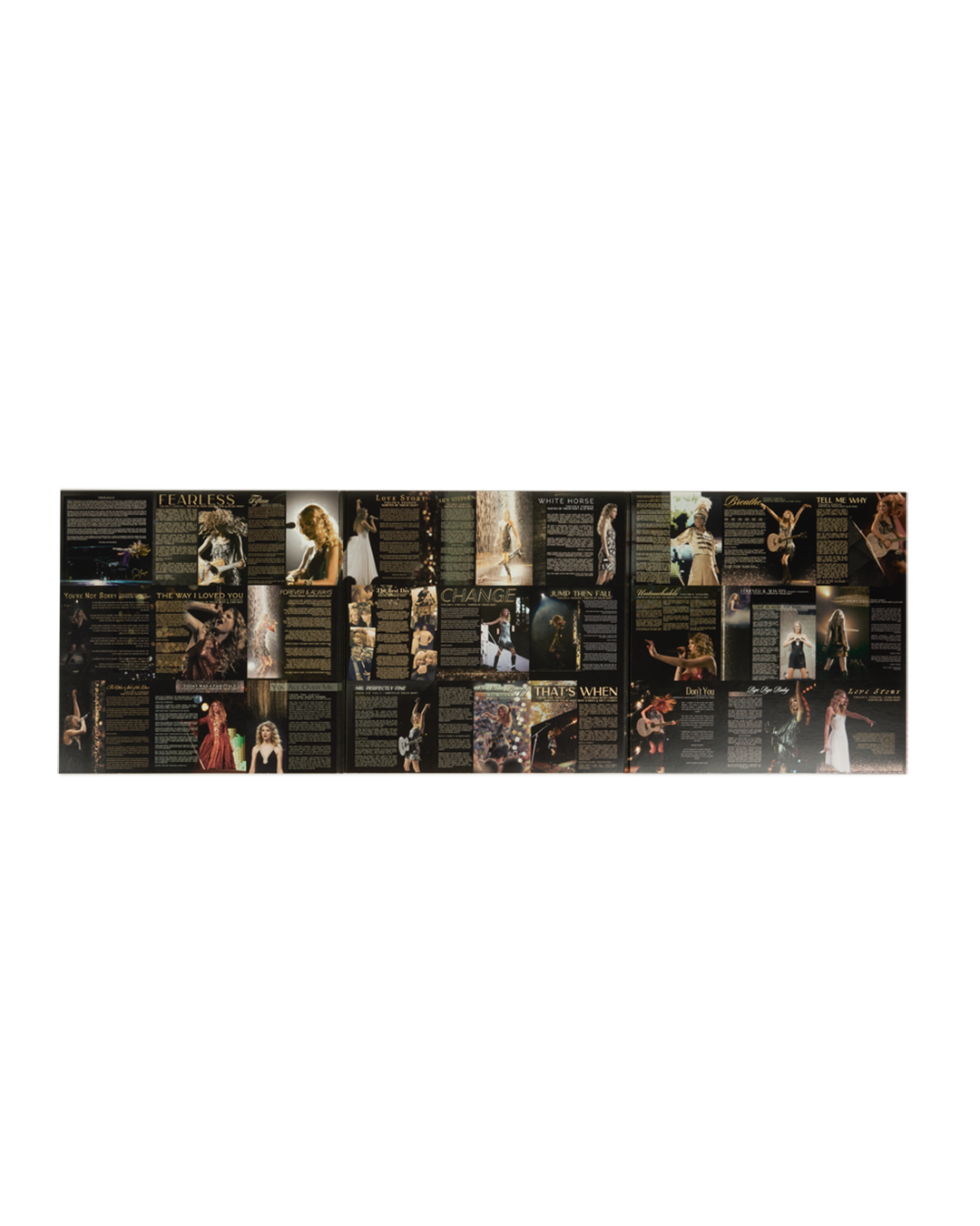Fearless (Taylor's Version) vinyl booklet