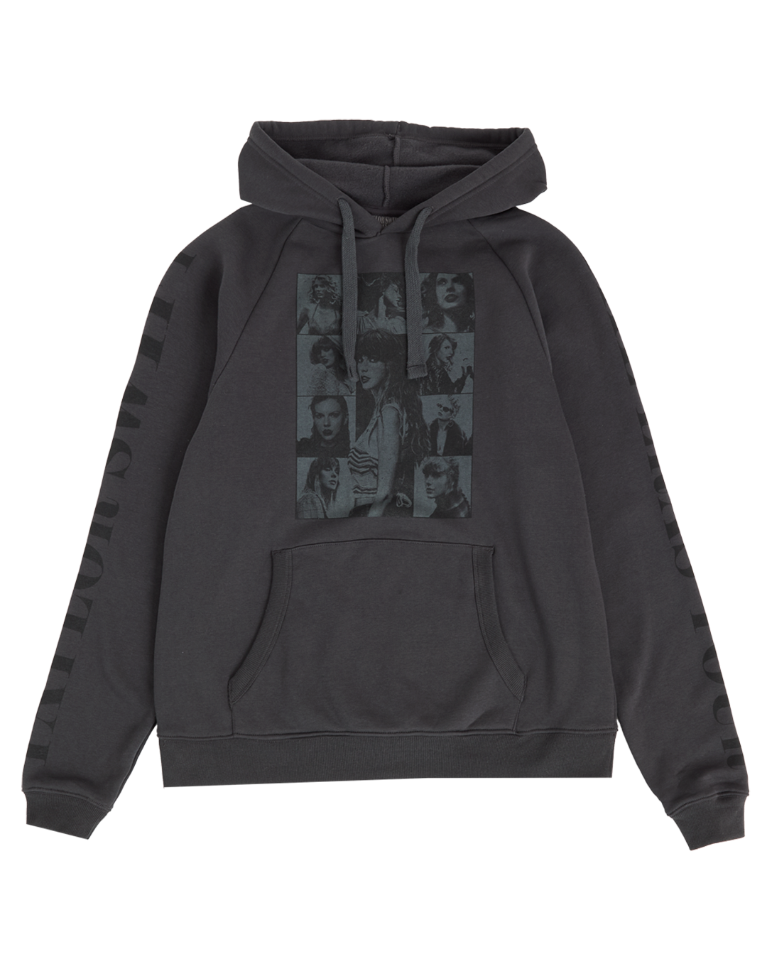 Taylor Swift | The Eras Tour Through London Black Hoodie front