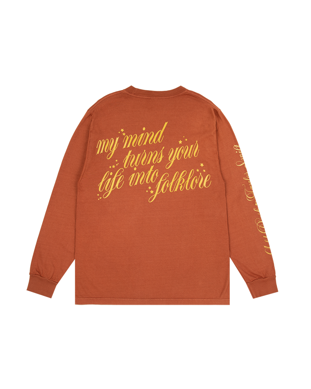 evermore Gold Rush Longsleeve T-Shirt back