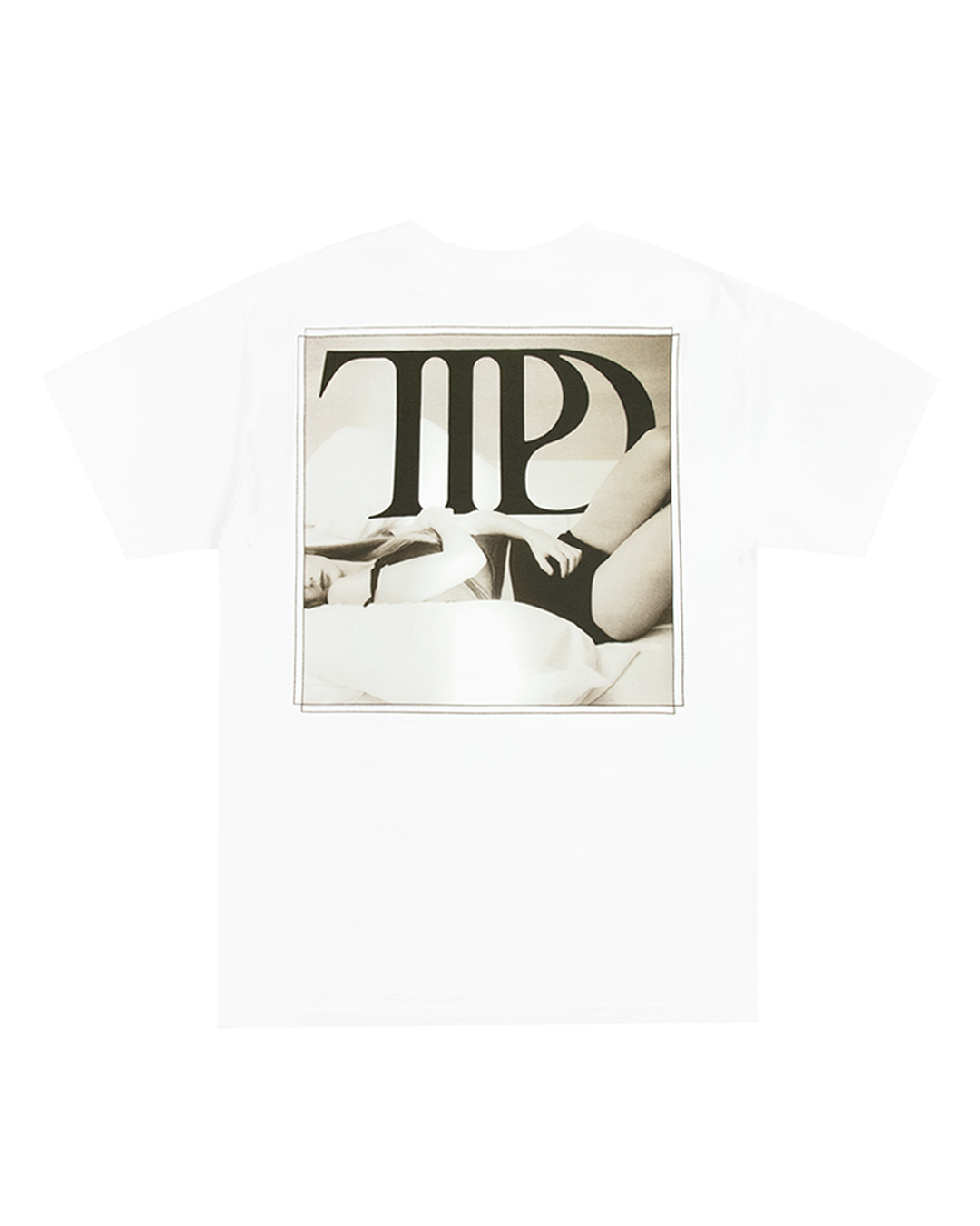The Tortured Poets Department White T-Shirt back