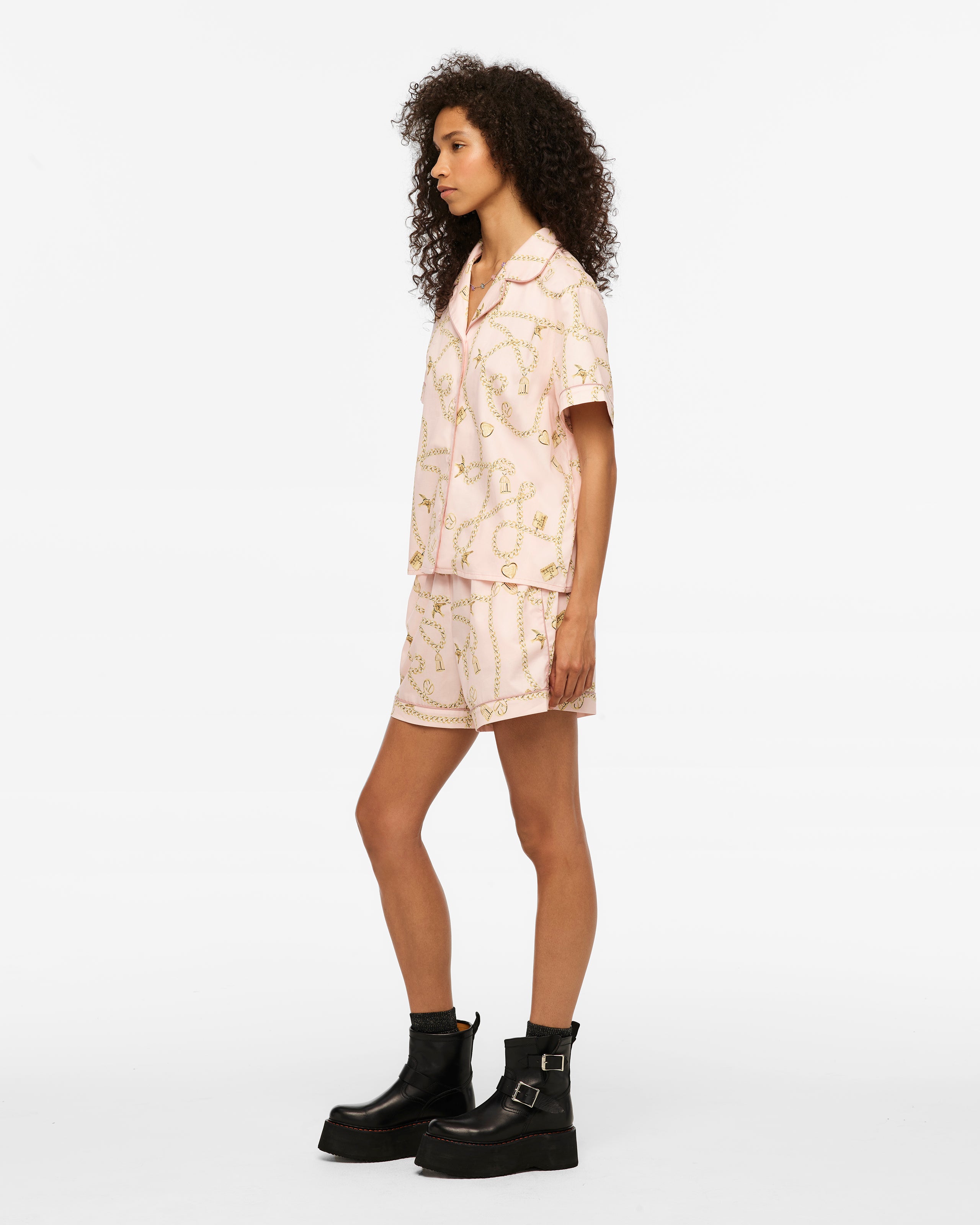 Speak Now (Taylor's Version) Charm Pajama Set S model side