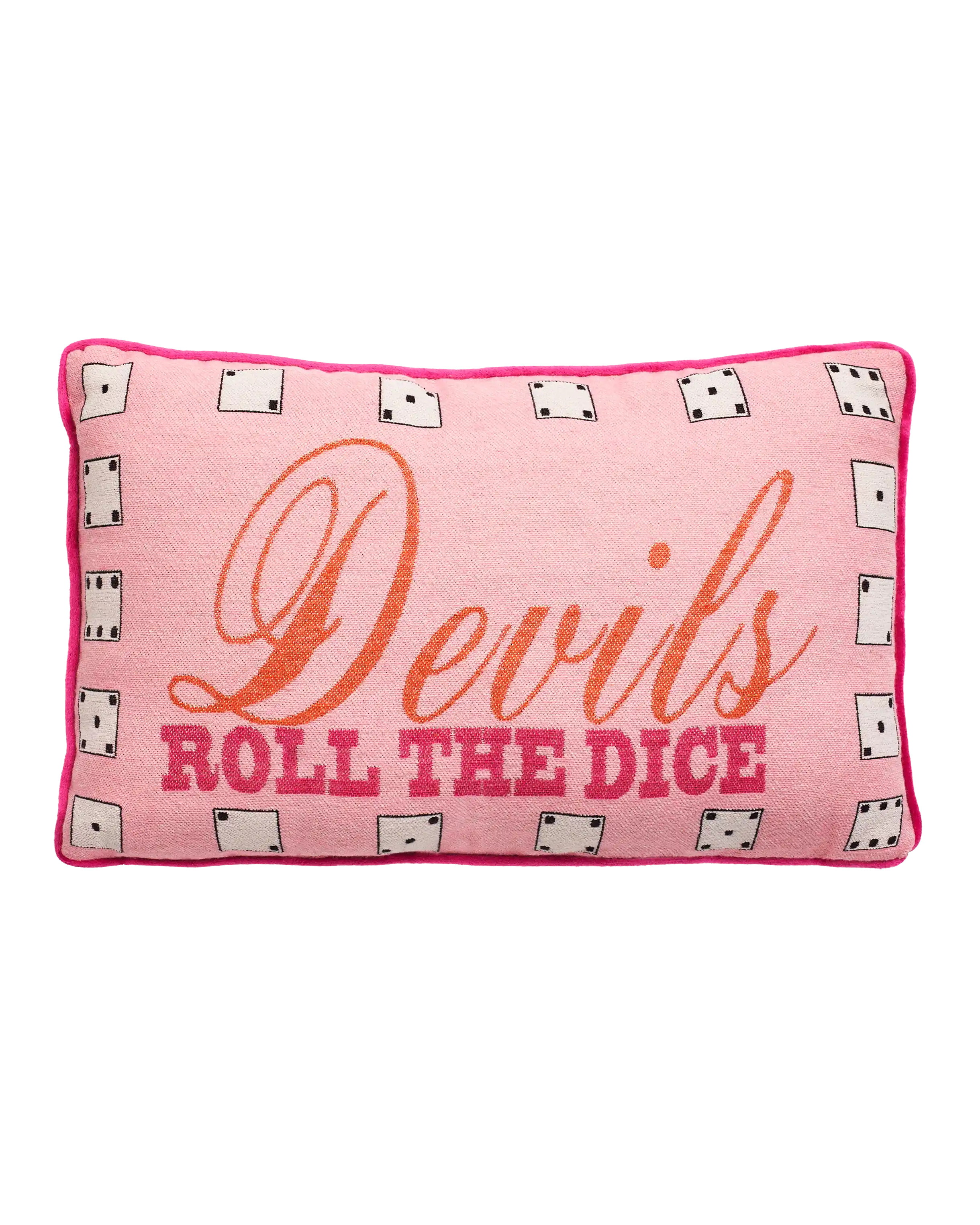 Cruel Summer Throw Pillow, “Devils roll the dice” song lyrics