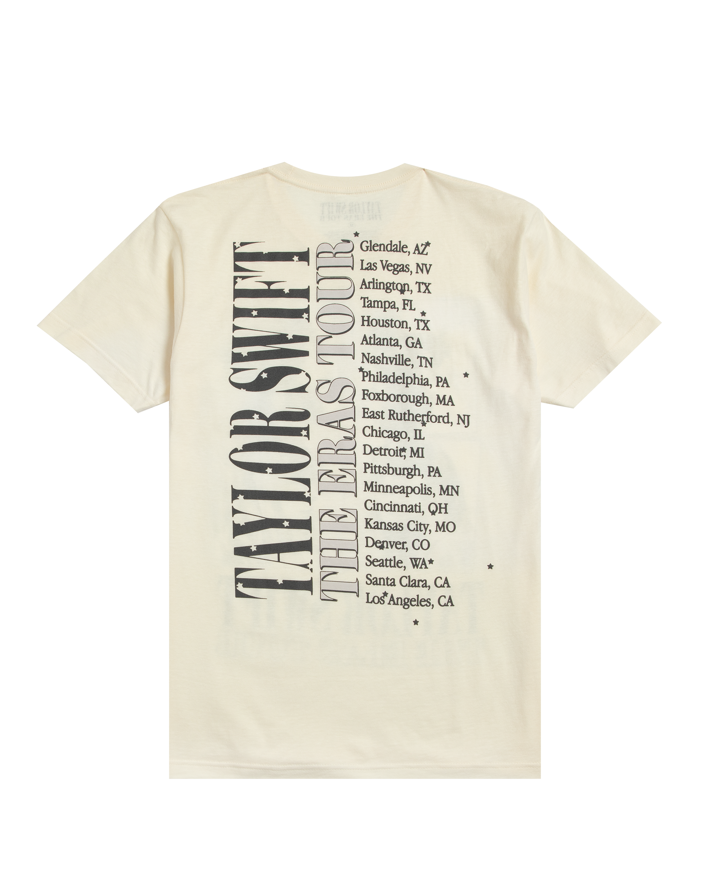Taylor Swift | The Eras Tour folklore Album T-Shirt back