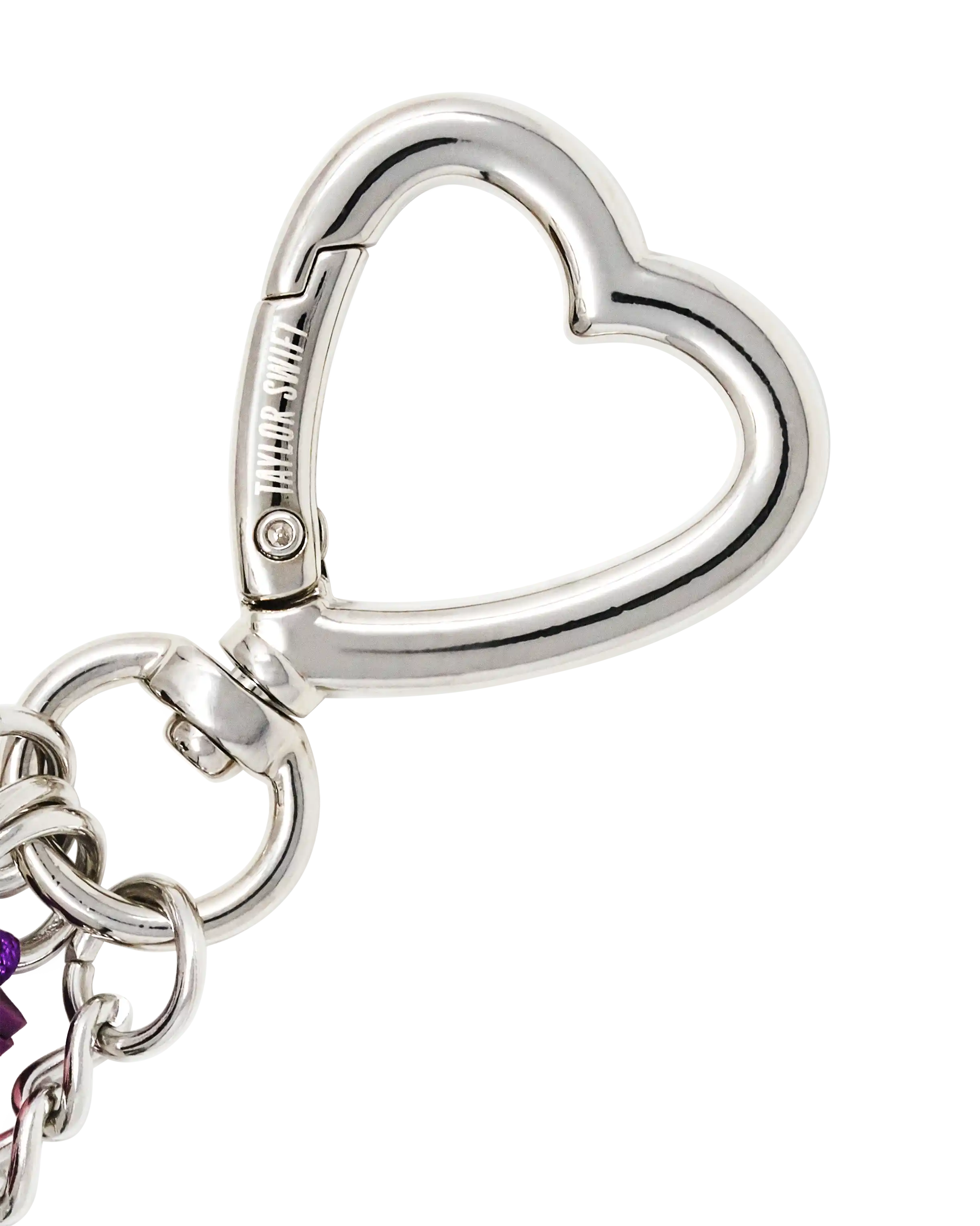 Friends4Ever Keychain and Bag Charm clip detail