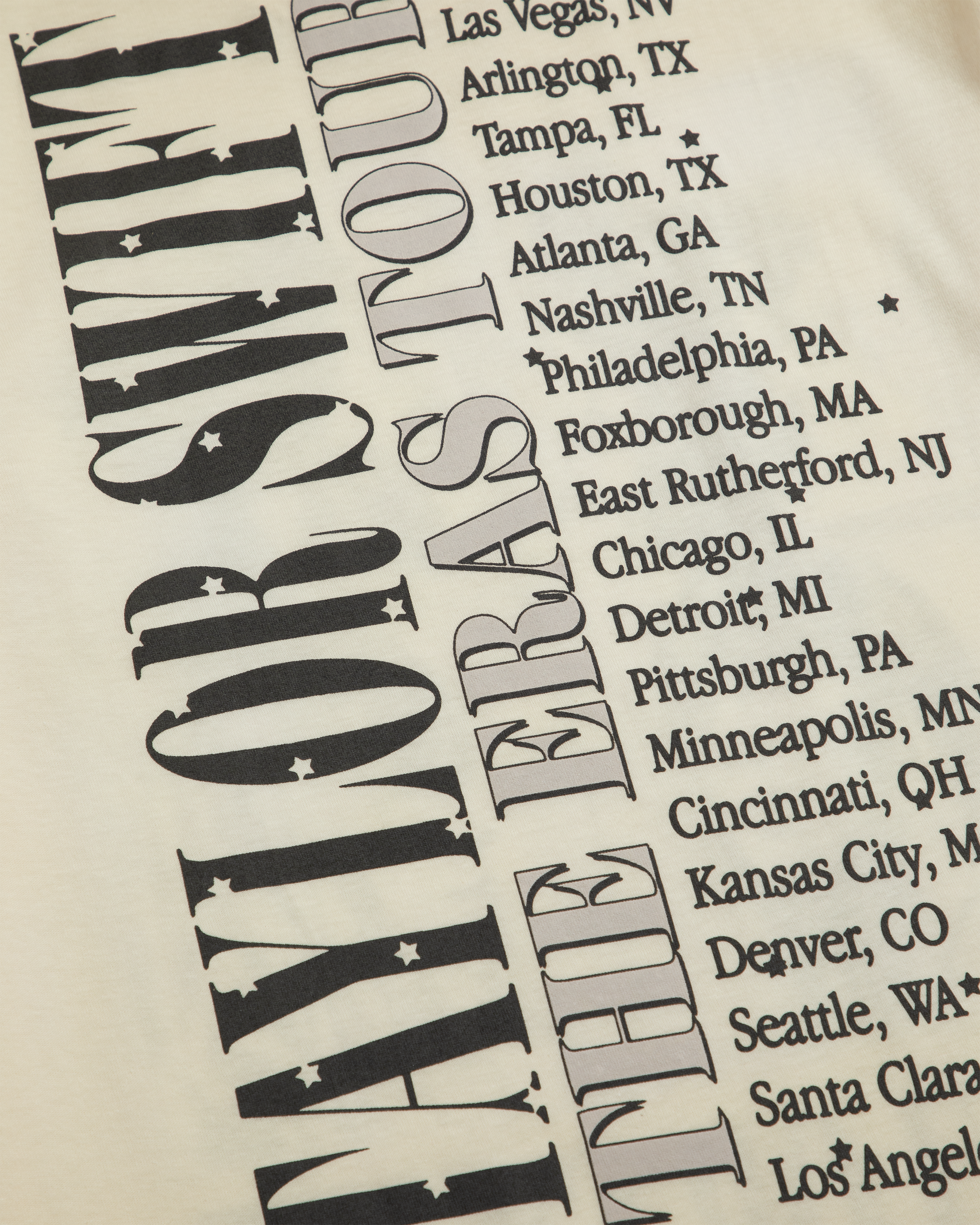 Taylor Swift | The Eras Tour folklore Album T-Shirt close up