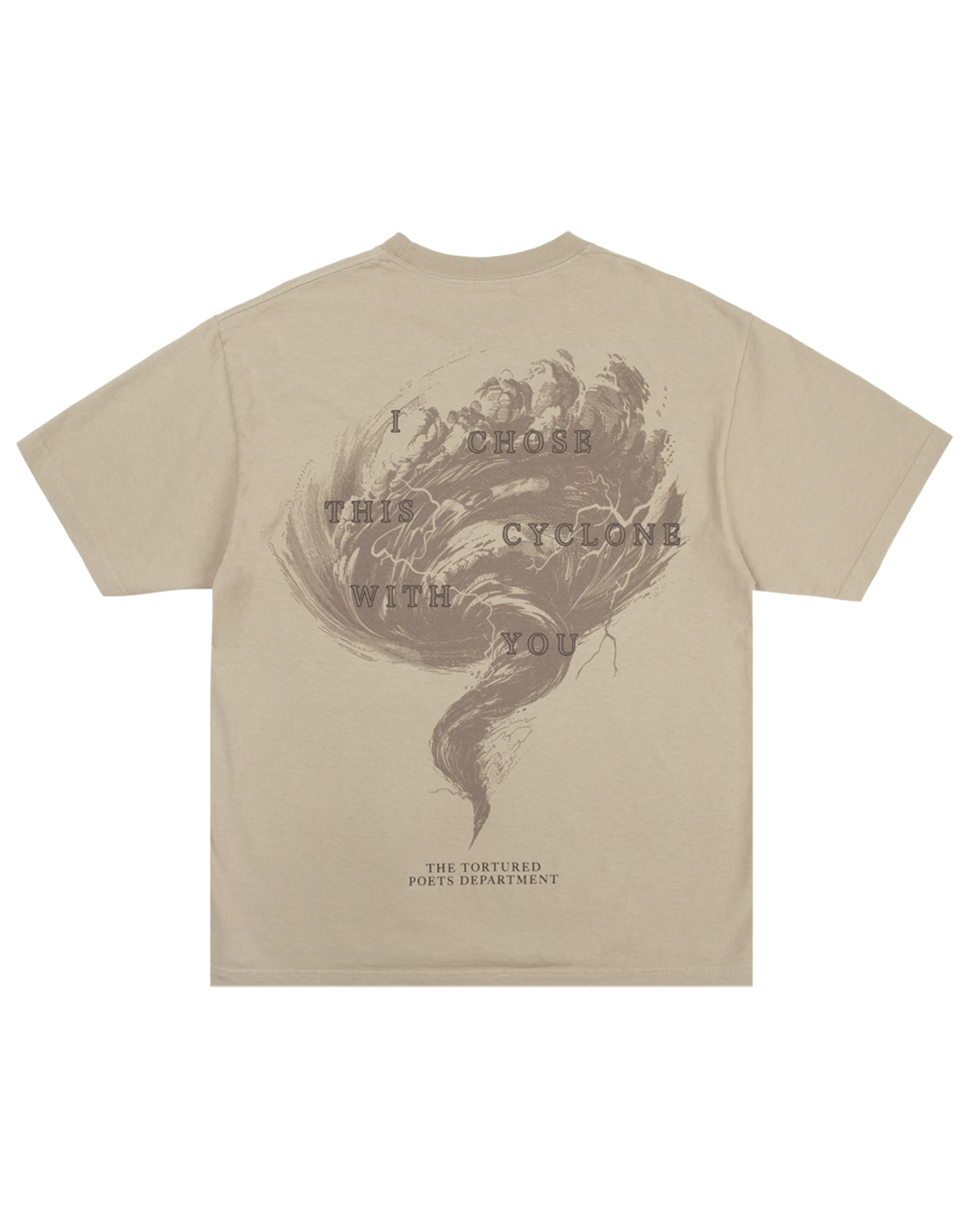 I Chose This Cyclone With You T-Shirt back
