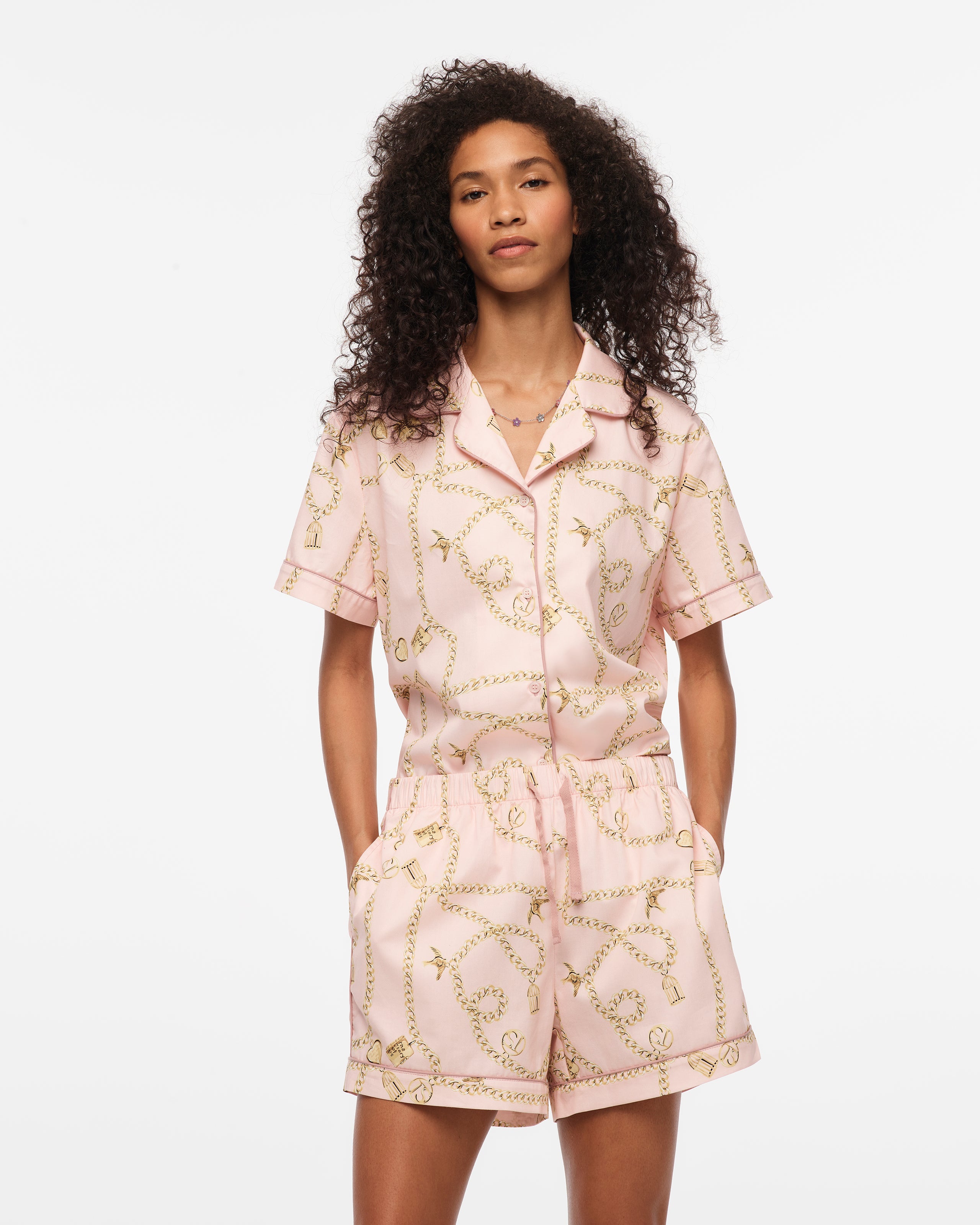 Speak Now (Taylor's Version) Charm Pajama Set S model close up