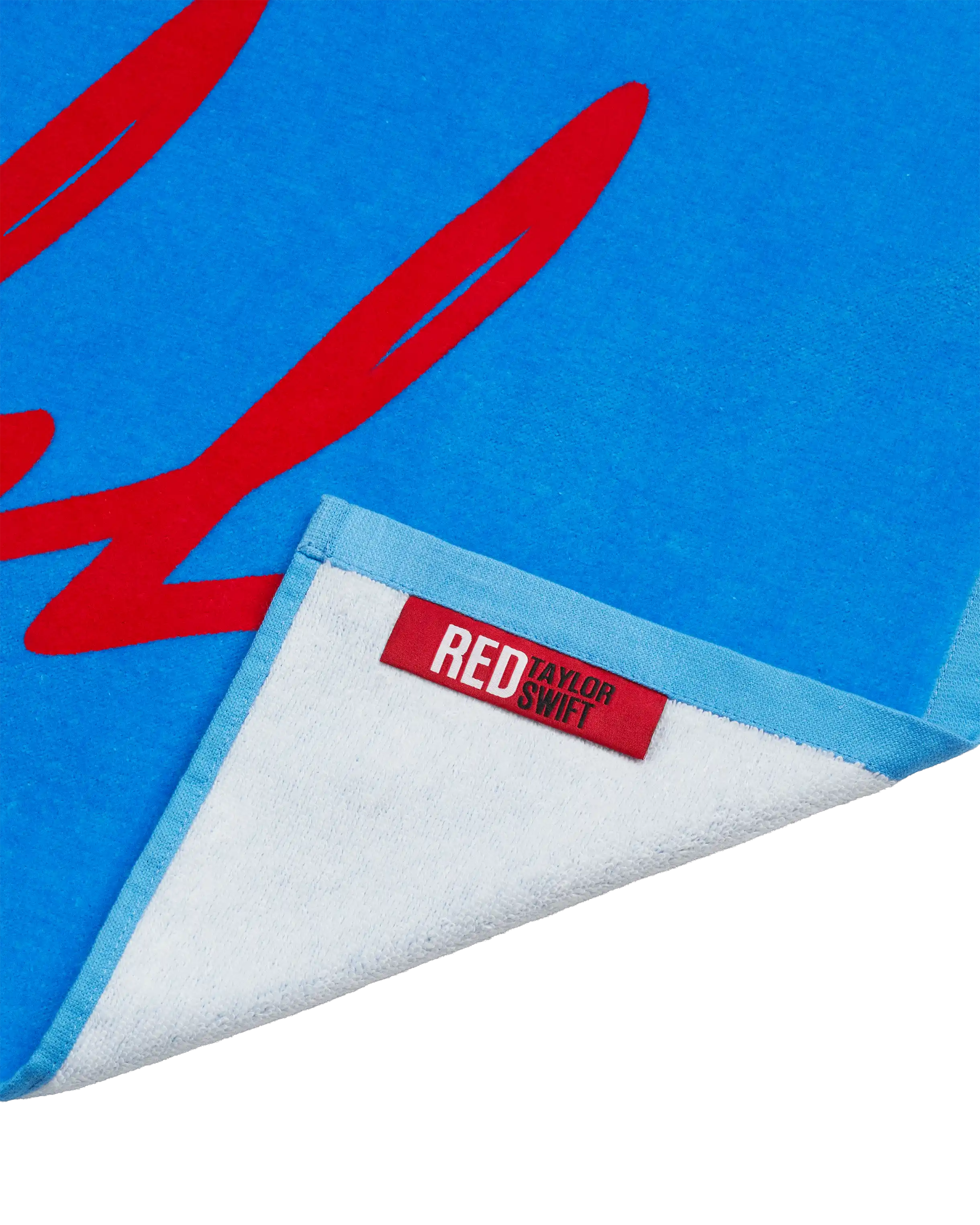 I Knew You Were Trouble Beach Towel tag detail