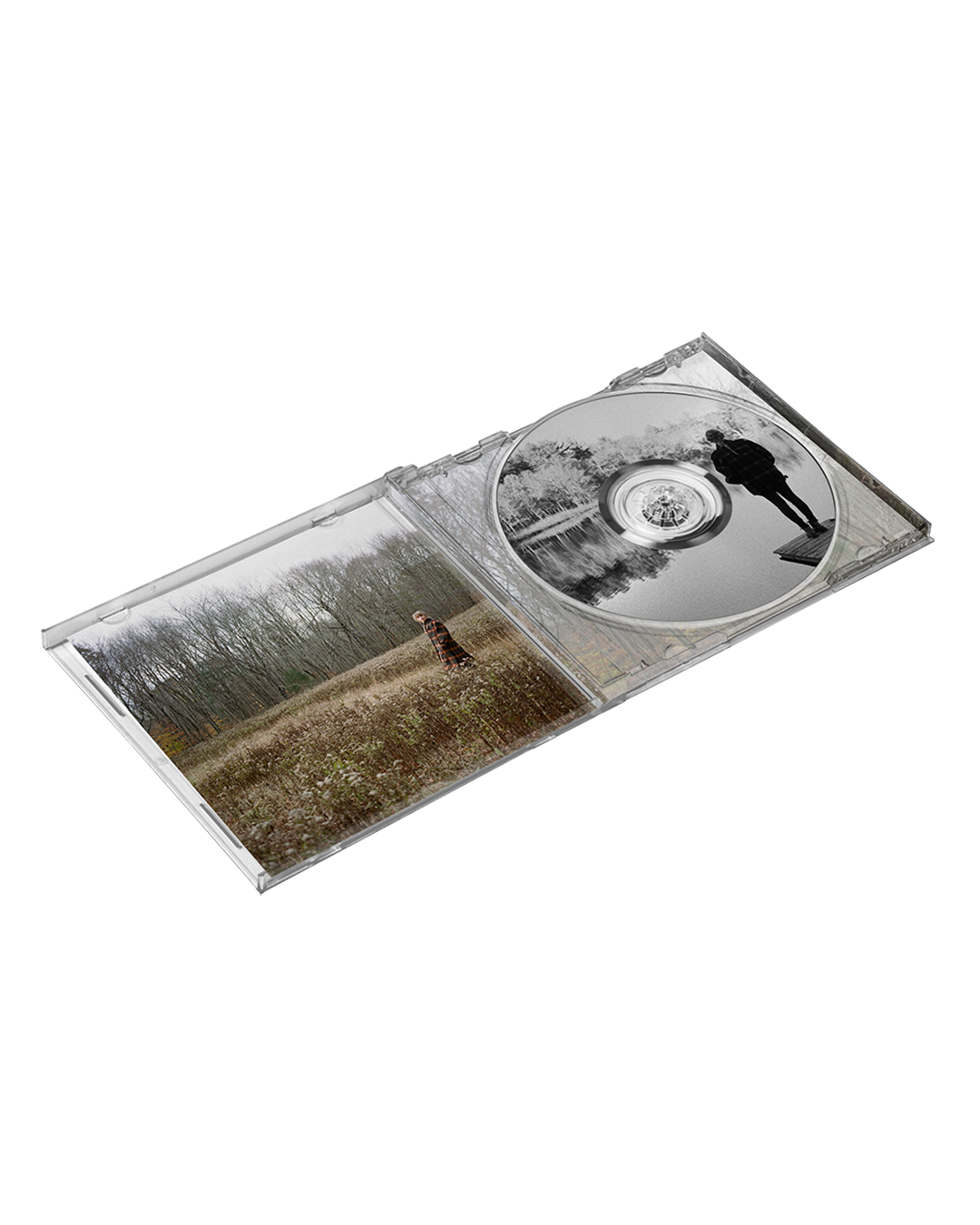 evermore album deluxe edition CD (clean version) case
