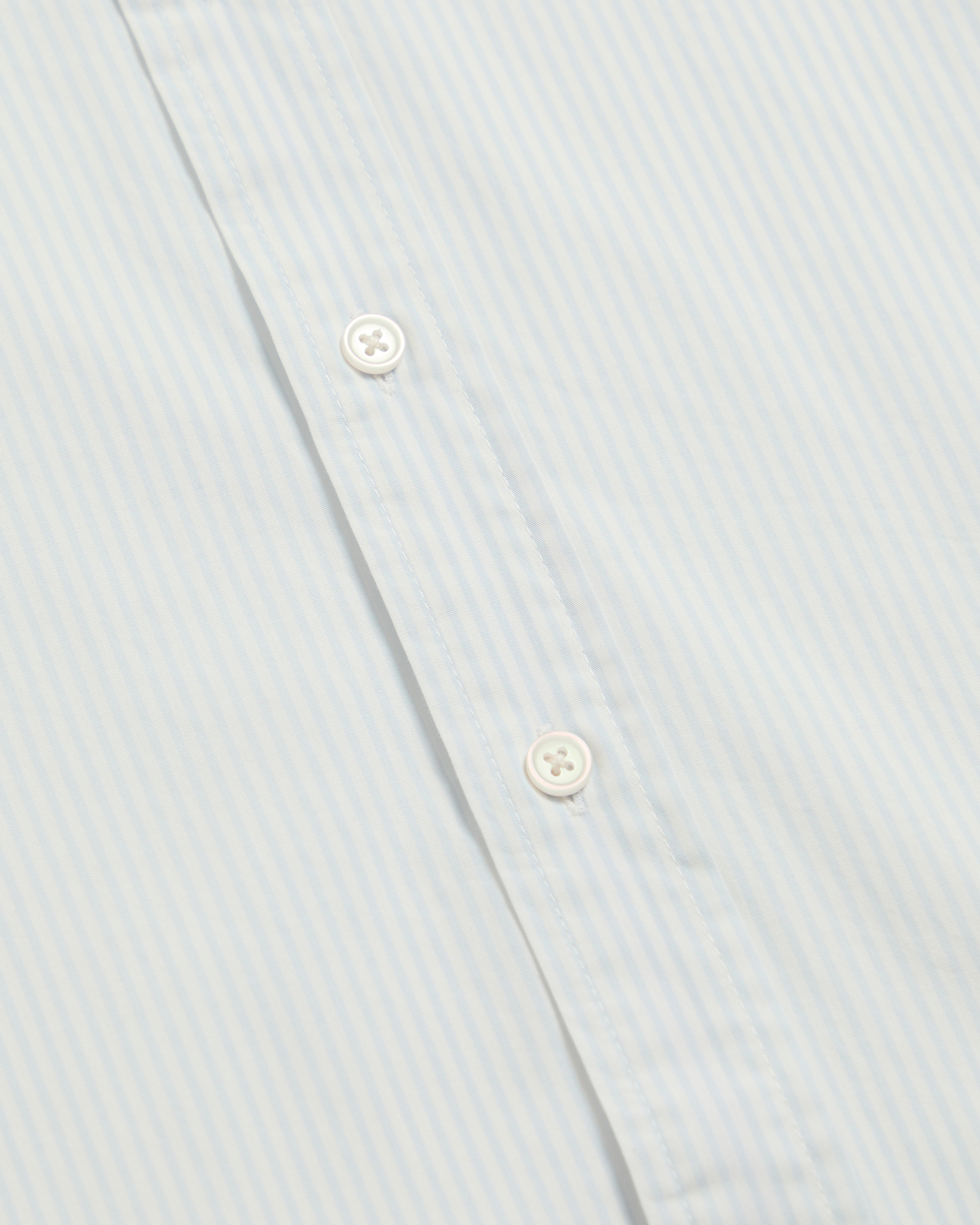 1989 (Taylor’s Version) Seagull Blue Stripe Poplin Shirt button detail