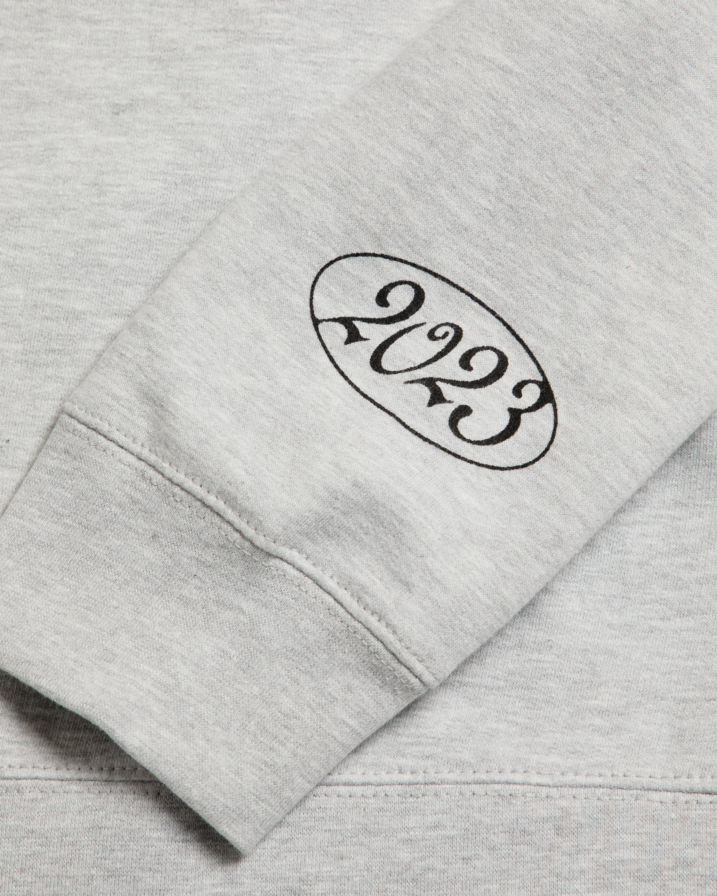 Taylor Swift | The Eras Tour Gray Crewneck detail