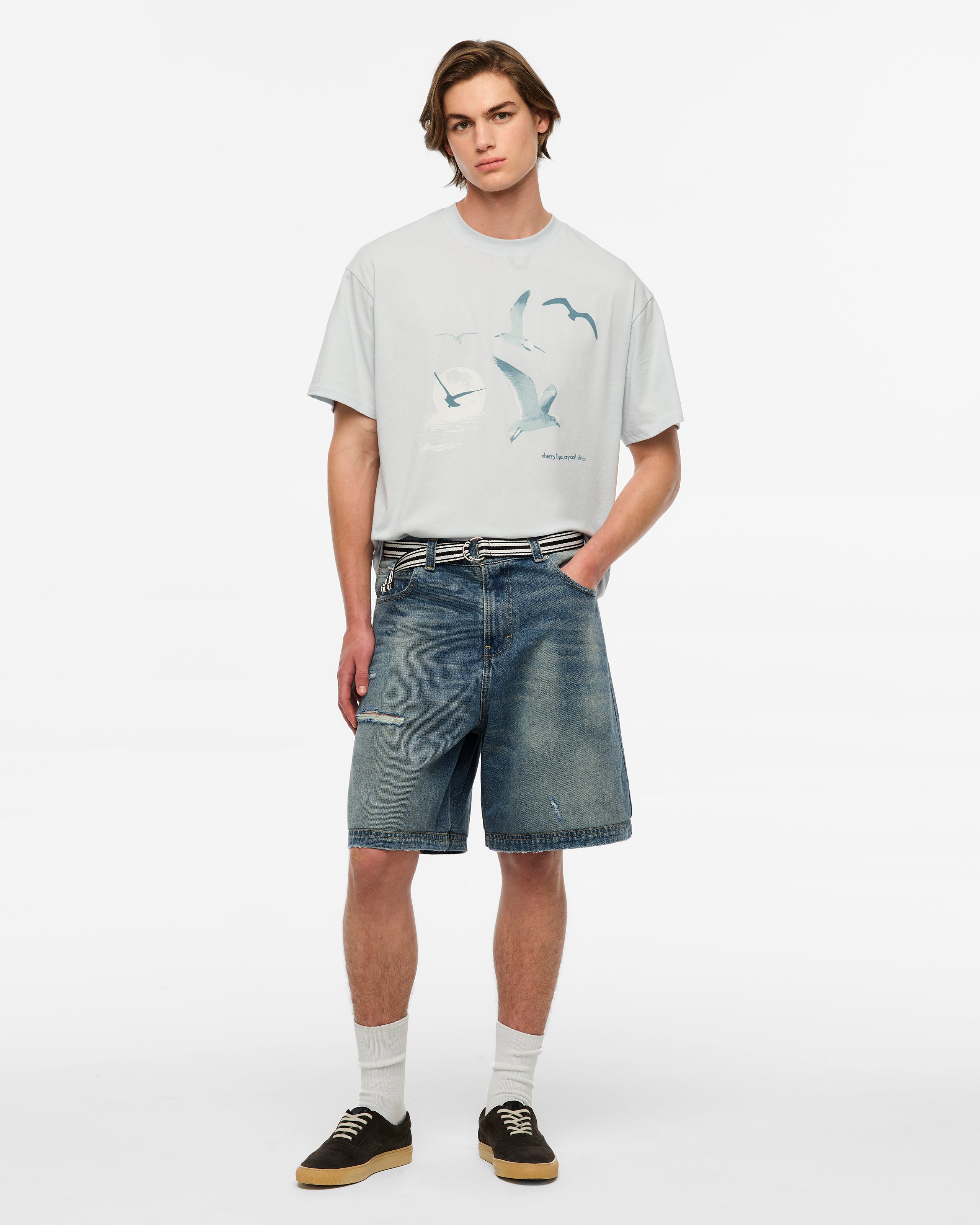1989 (Taylor’s Version) Seagull Boxy T-Shirt L model full length