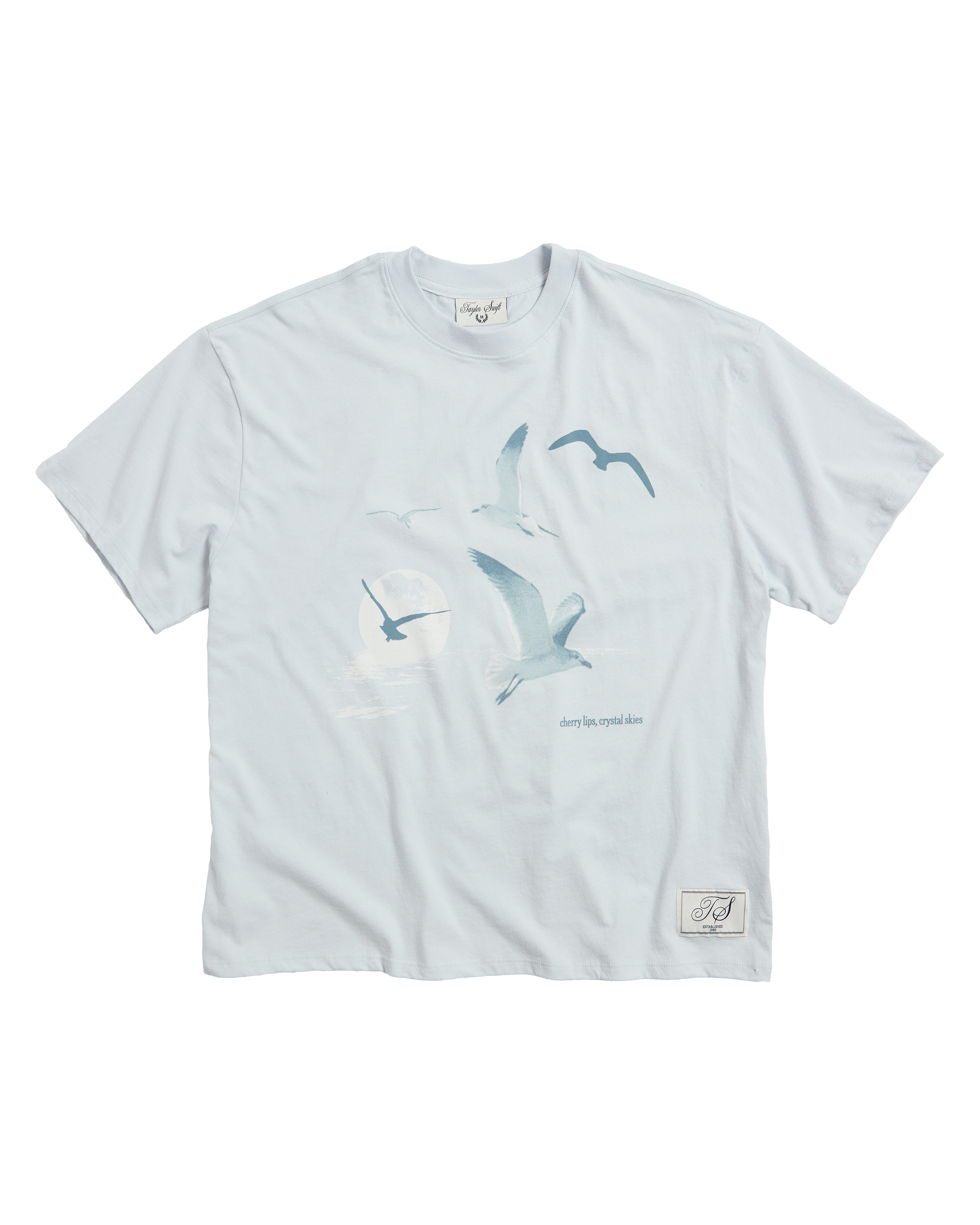 1989 (Taylor’s Version) Seagull Boxy T-Shirt front