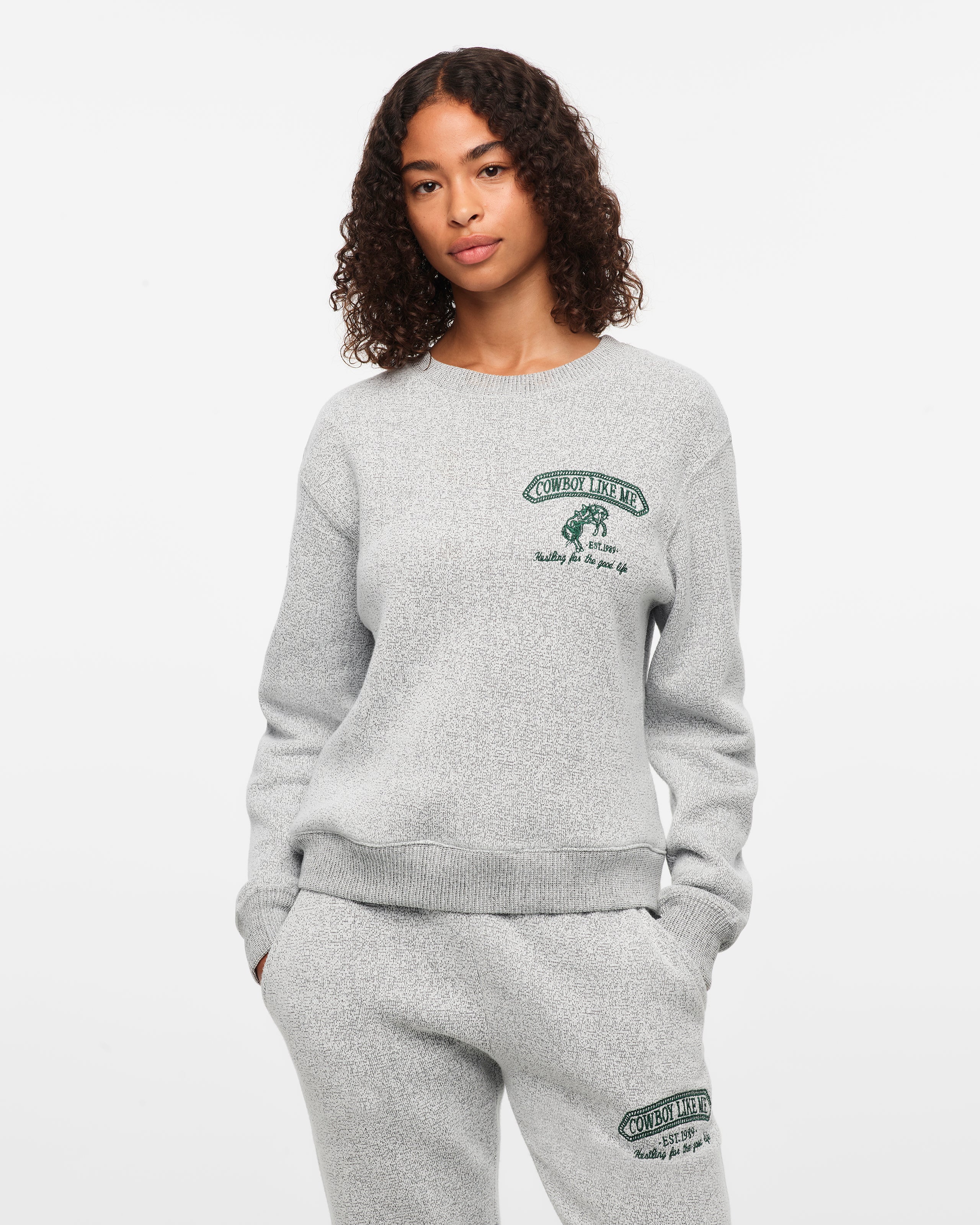 Cowboy Like Me Crewneck S model