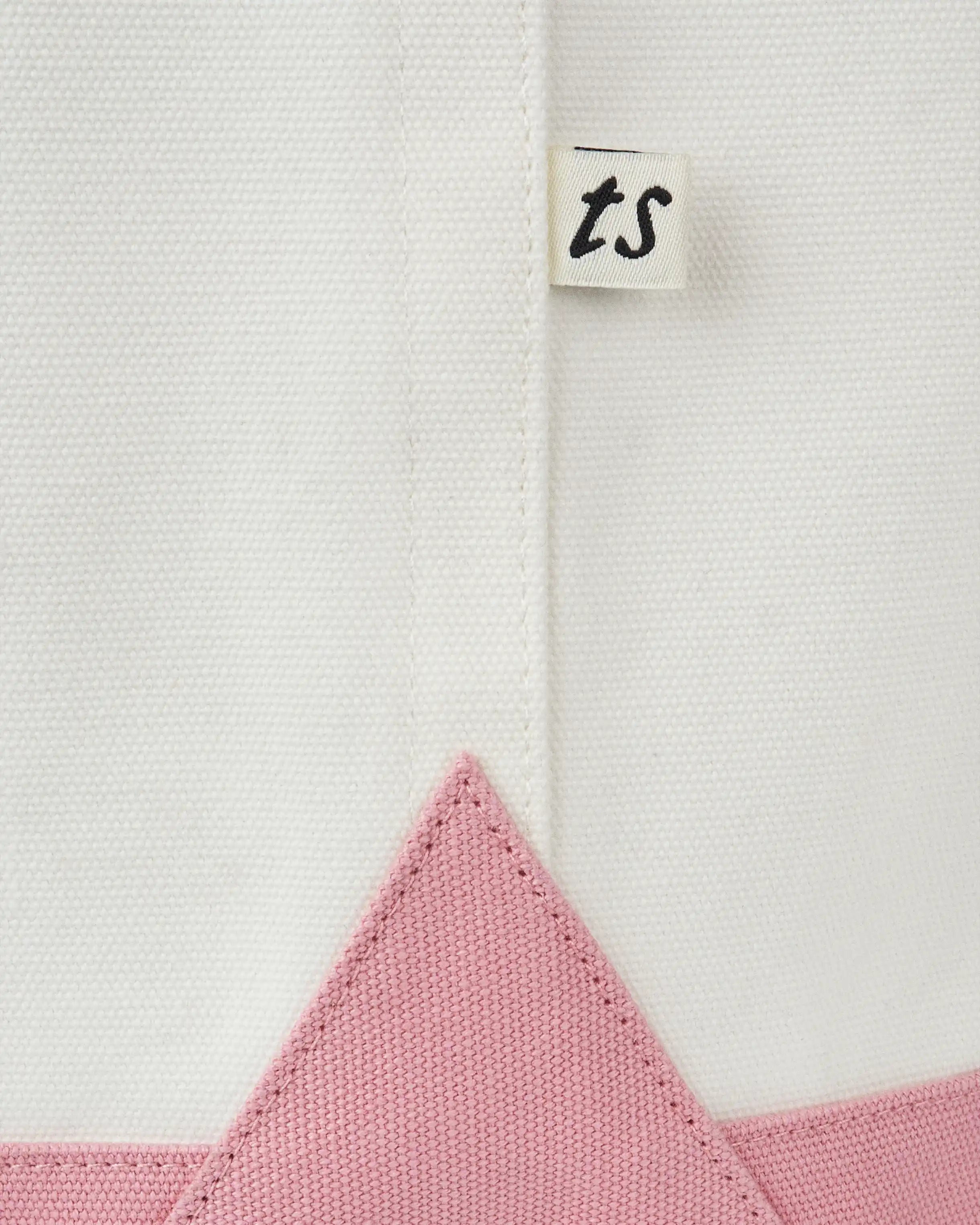 Marvelous Time Ruining Everything Tote "ts" woven label detail