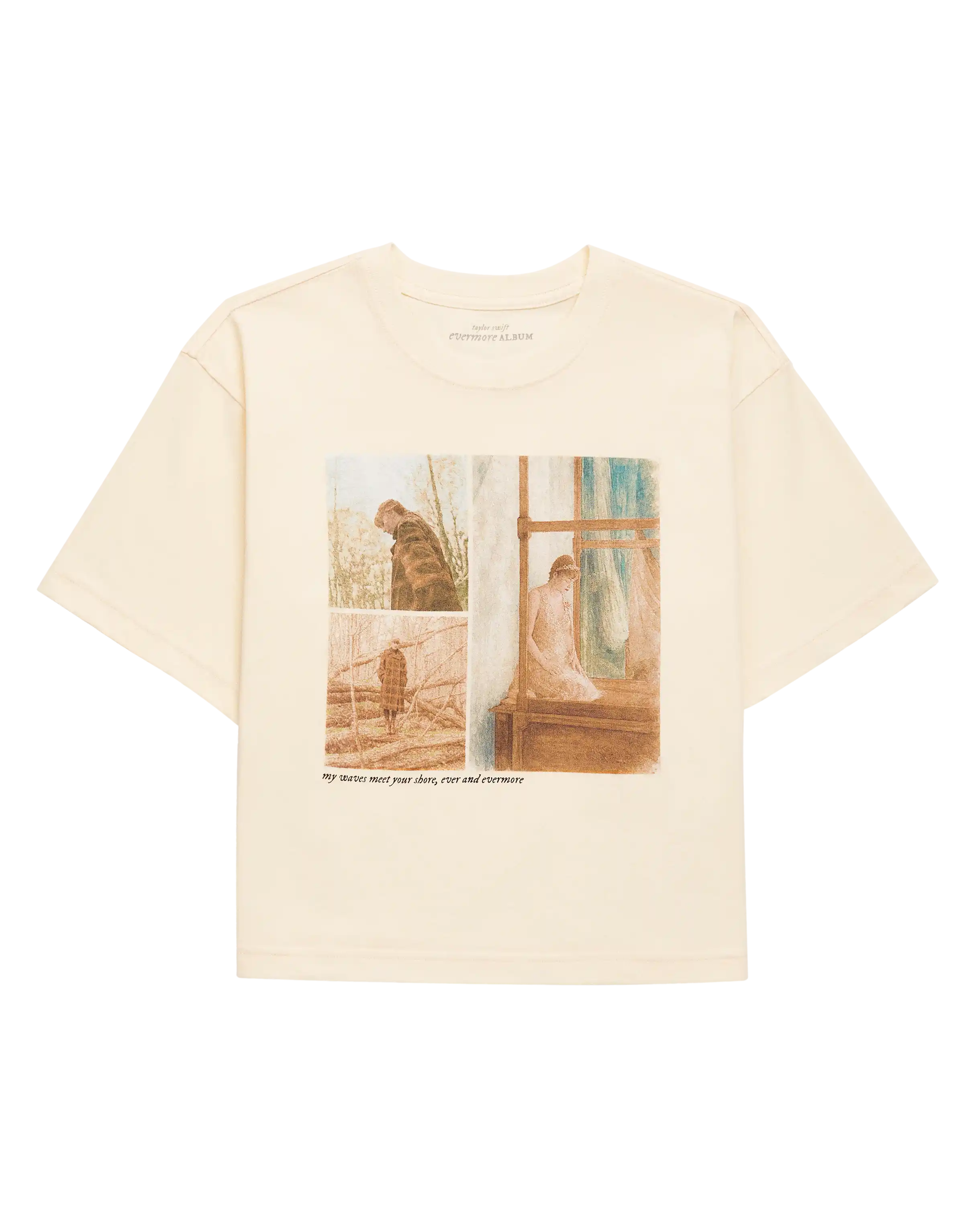 My Waves Meet Your Shore Cropped Tee