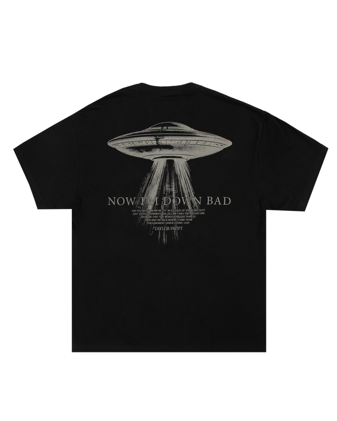 Now I'm Down Bad T-Shirt back