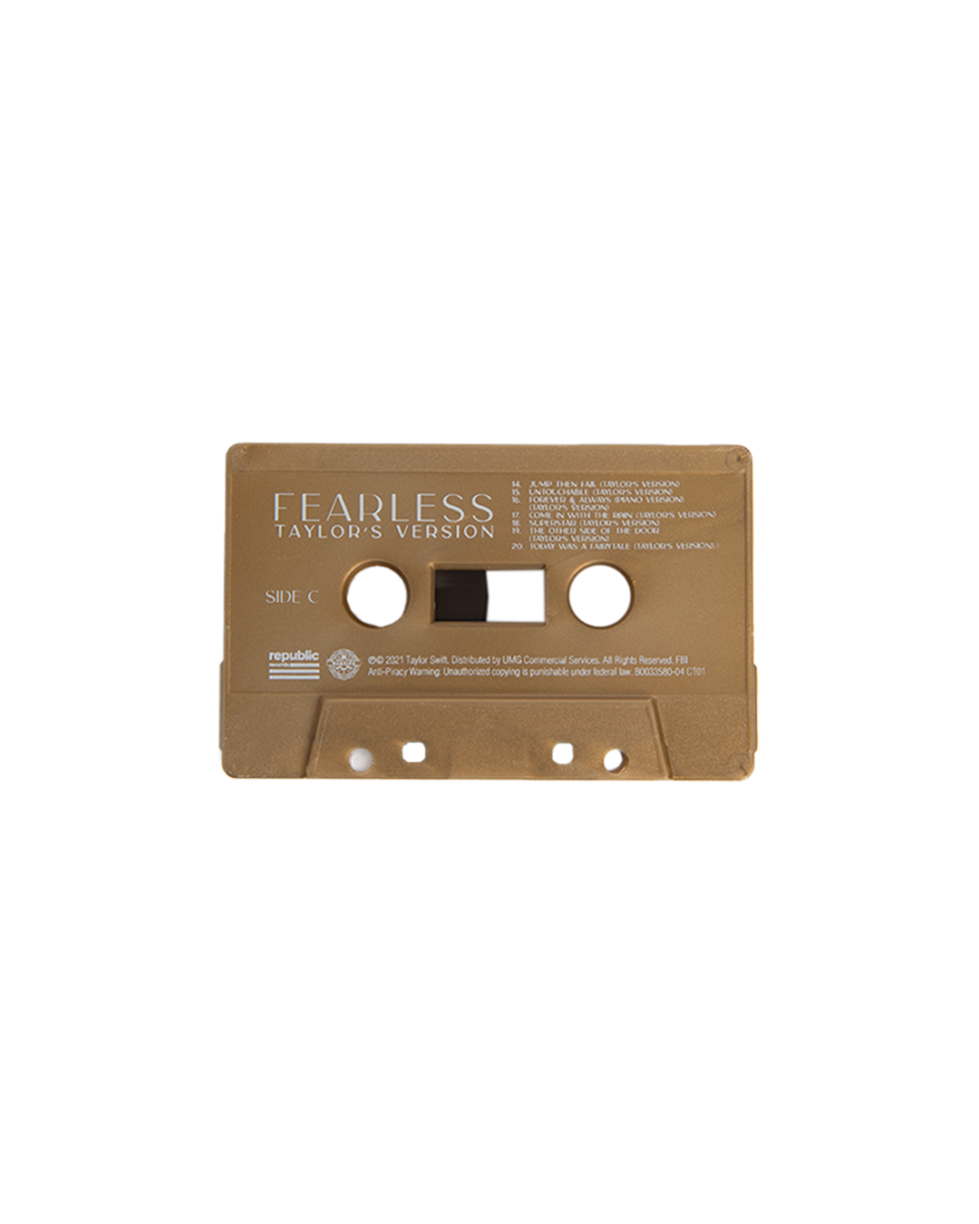 Fearless (Taylor's Version) Cassette Side C