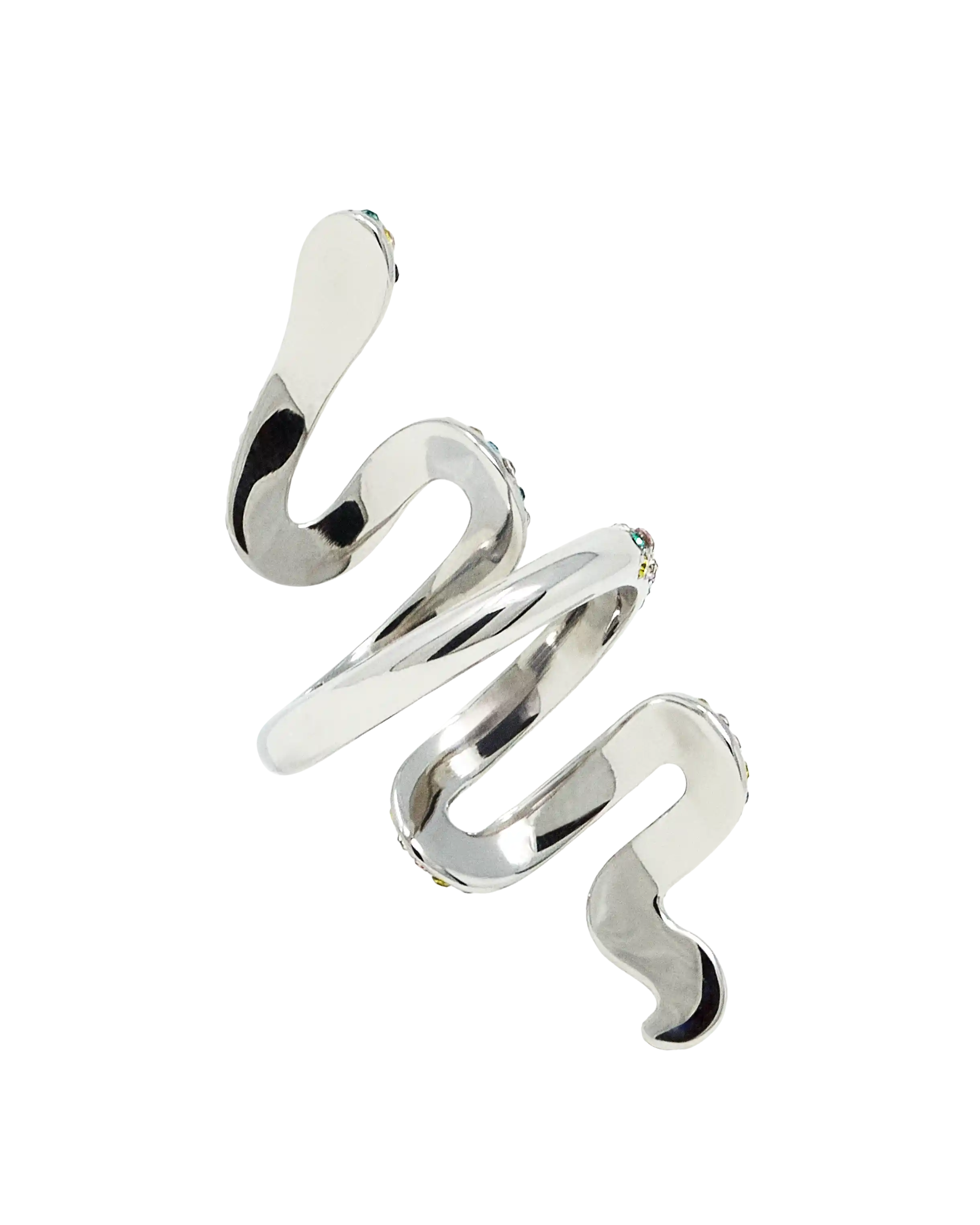 Reputation Multicolor Snake Ring back