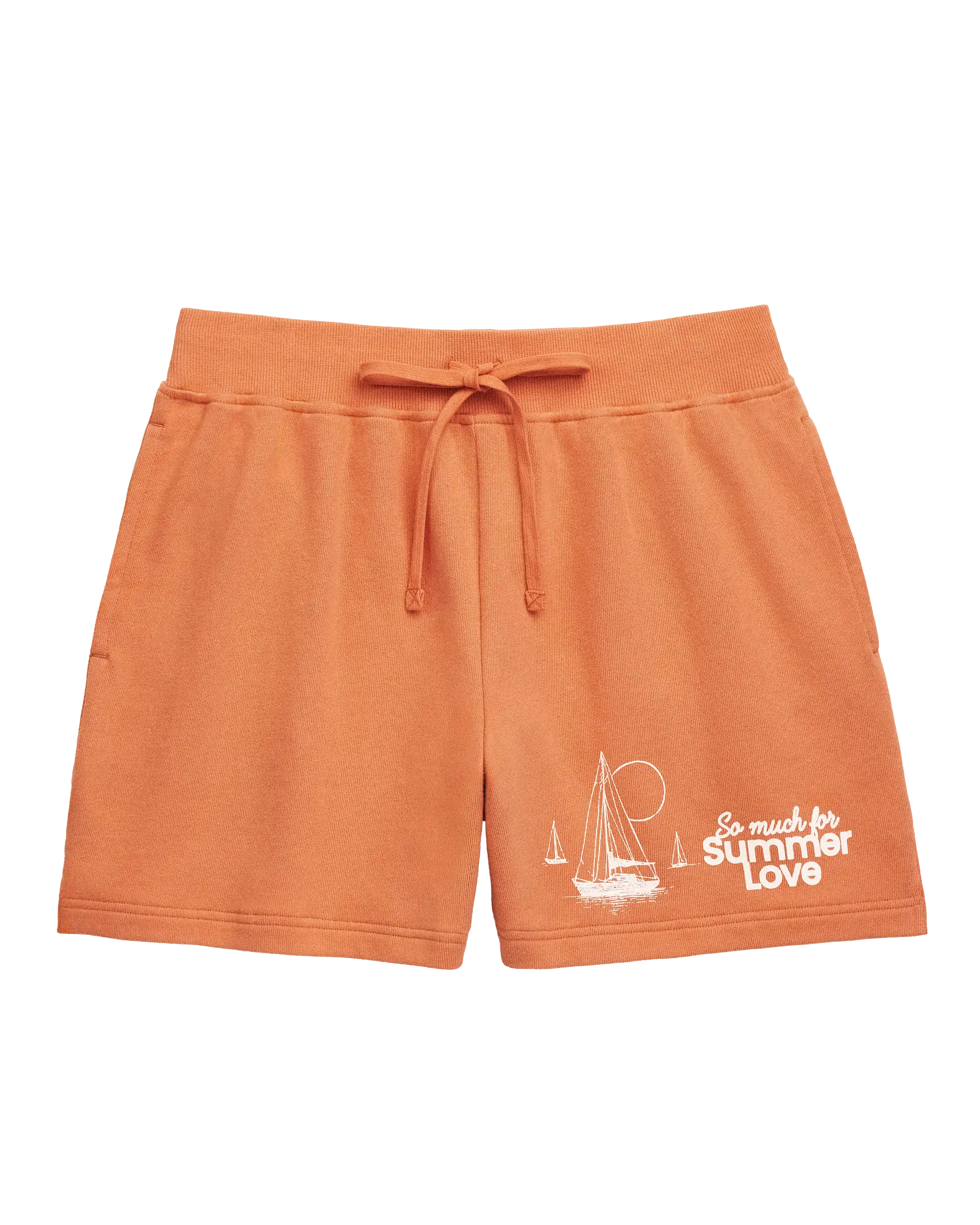 So Much for Summer Love Sweat Shorts front