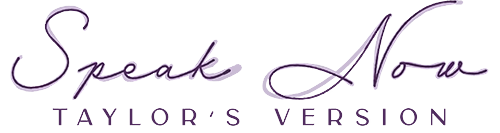 Speak Now Taylor's Version logo