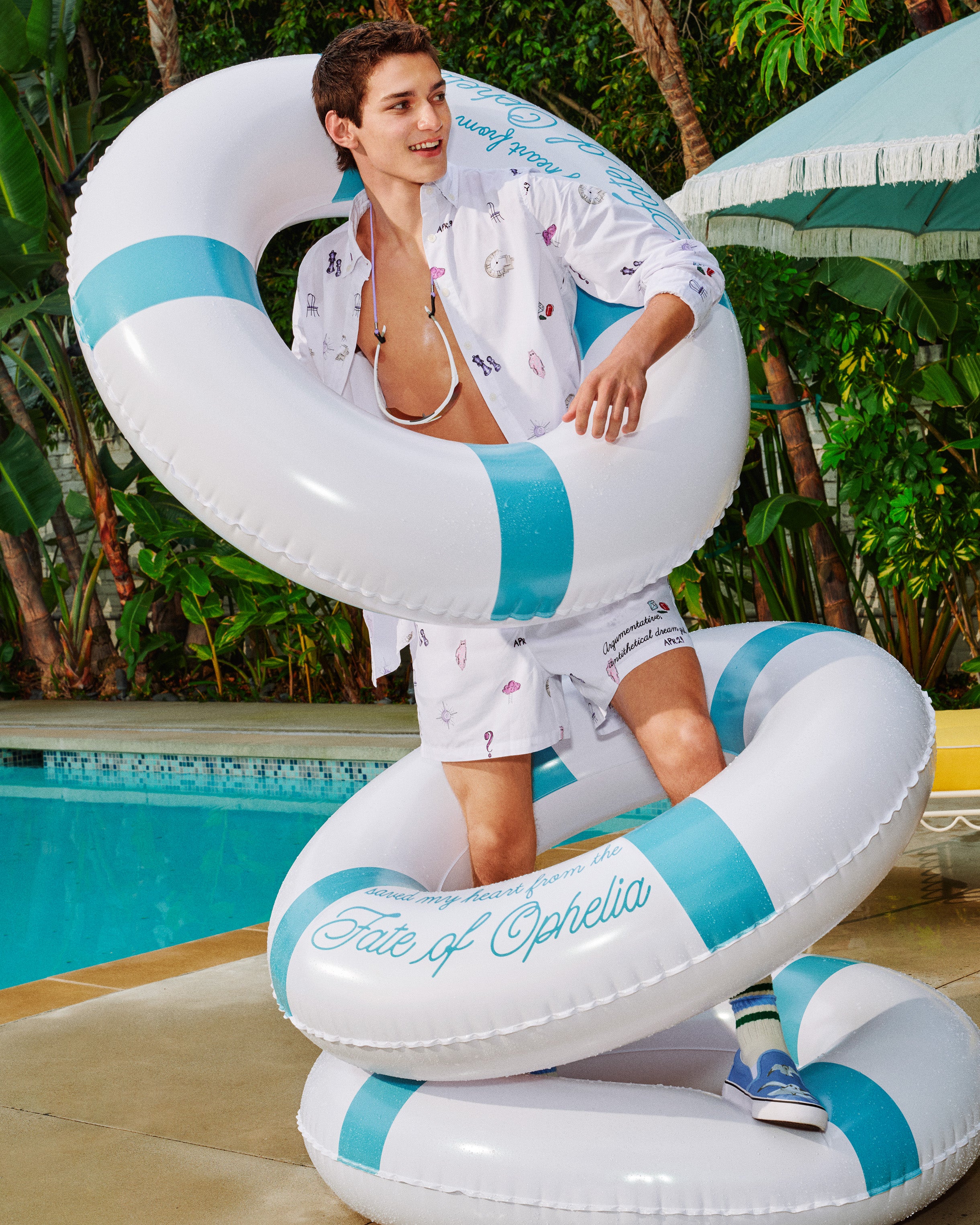 The Fate of Ophelia Pool Float lifestyle image