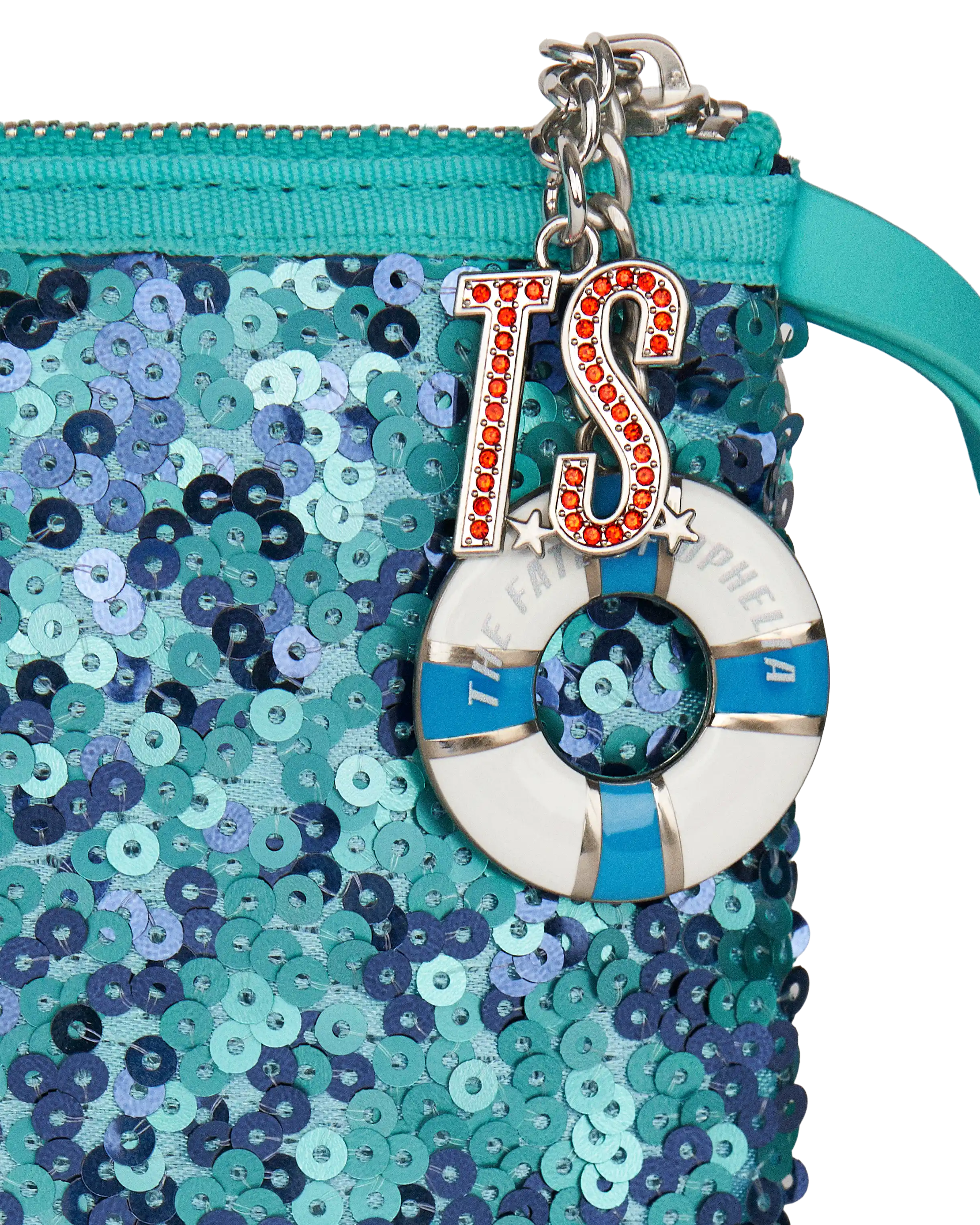 The Fate of Ophelia Sequin Pouch Detail