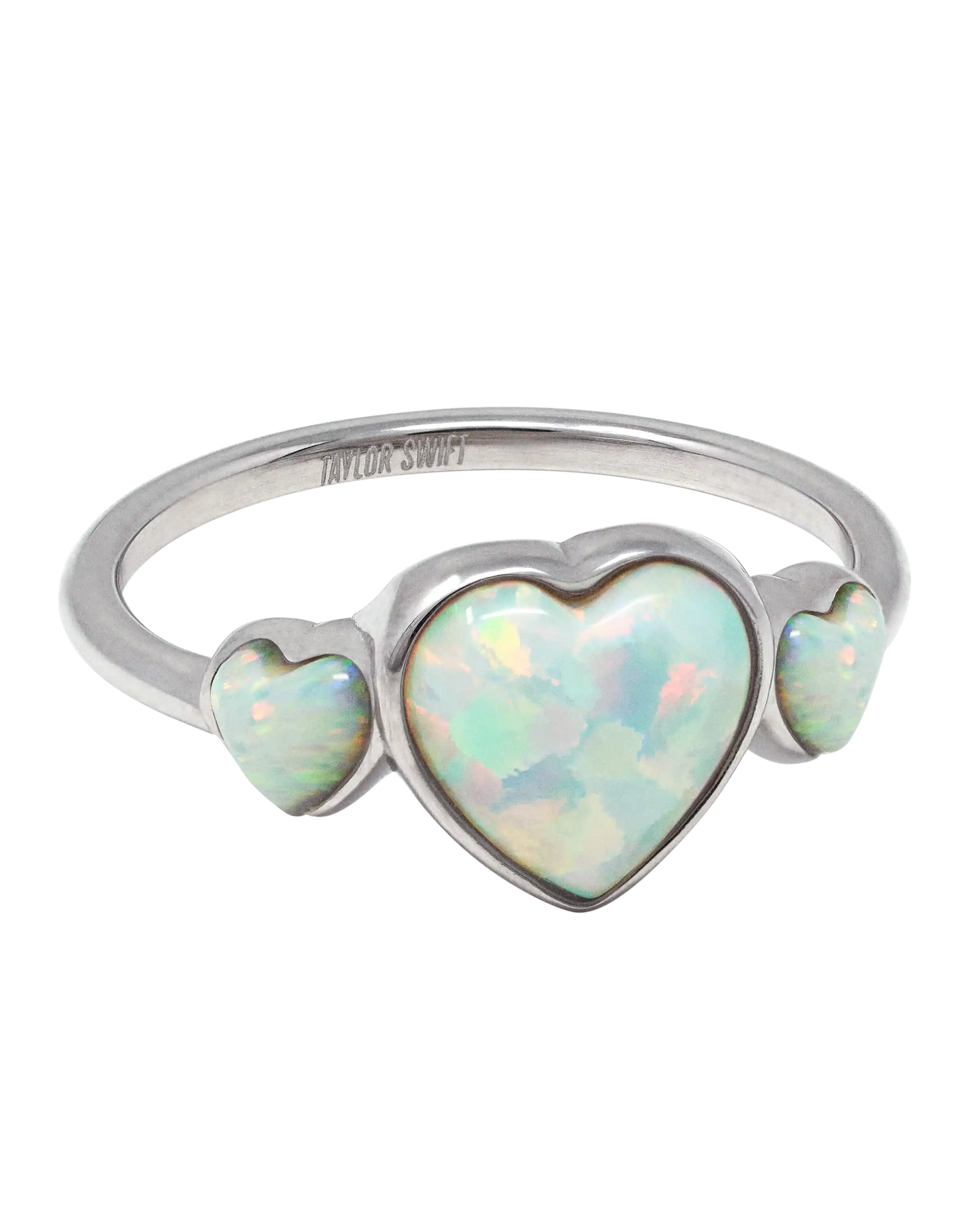 The Sky is Opalite Heart Ring