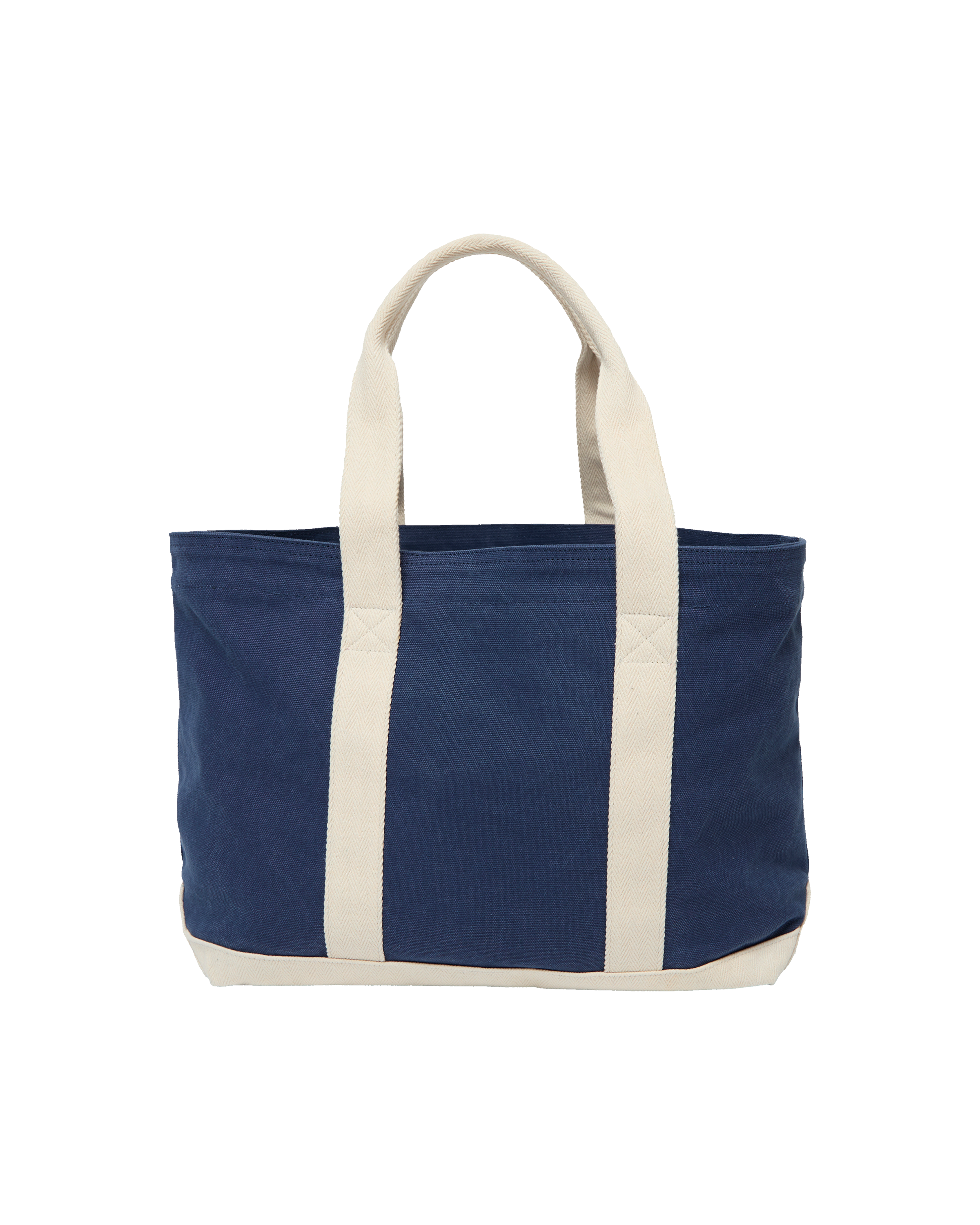 TS Crest Washed Navy Beach Bag back