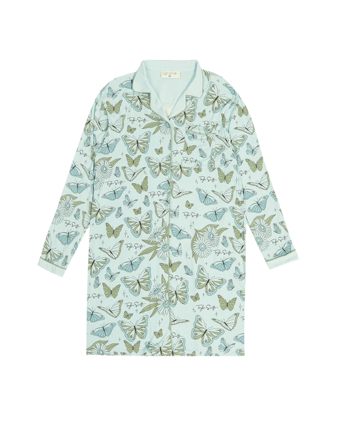 Self-Titled Butterfly PJ Shirt Dress