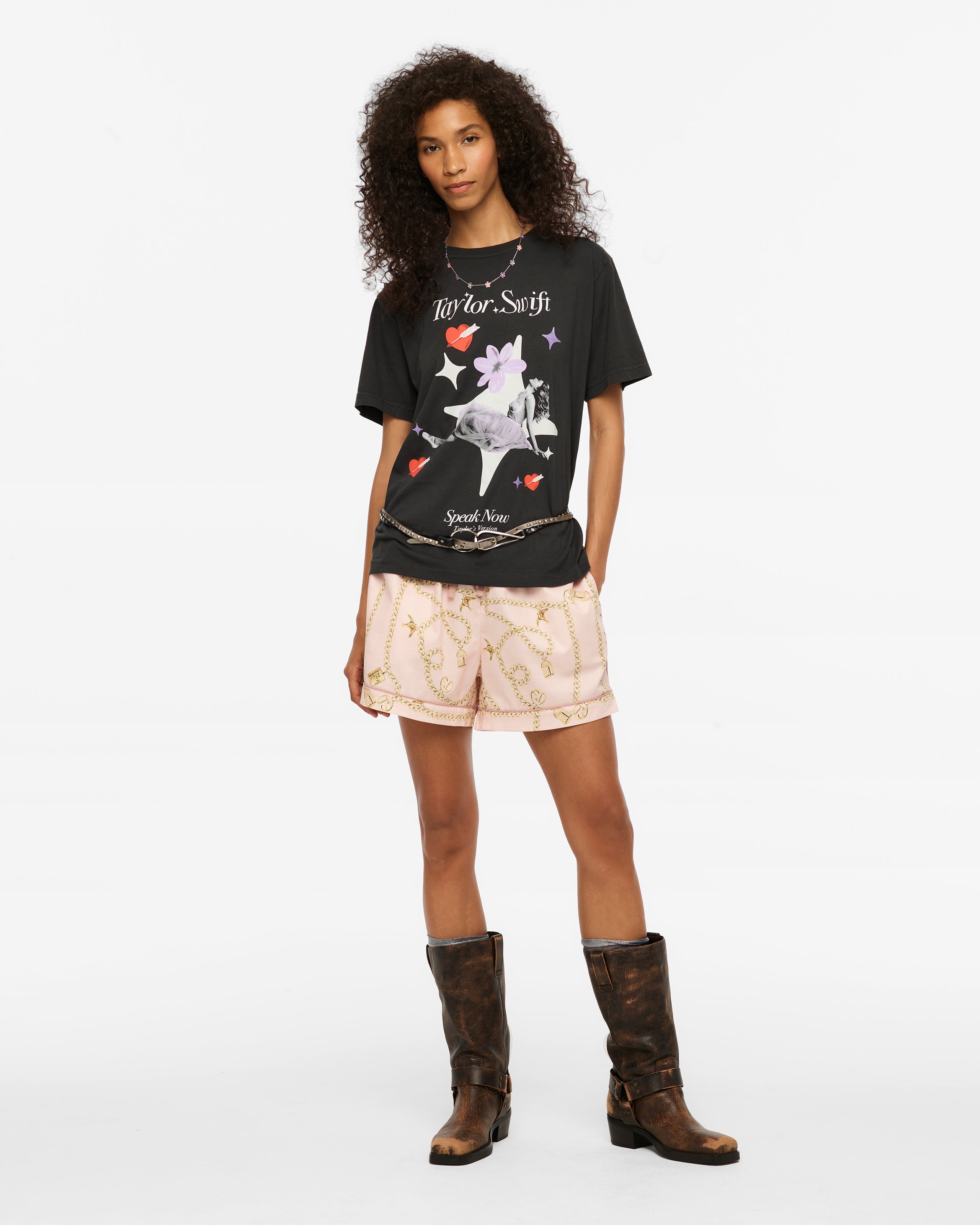 Speak Now (Taylor's Version) Vintage T-Shirt S model full length