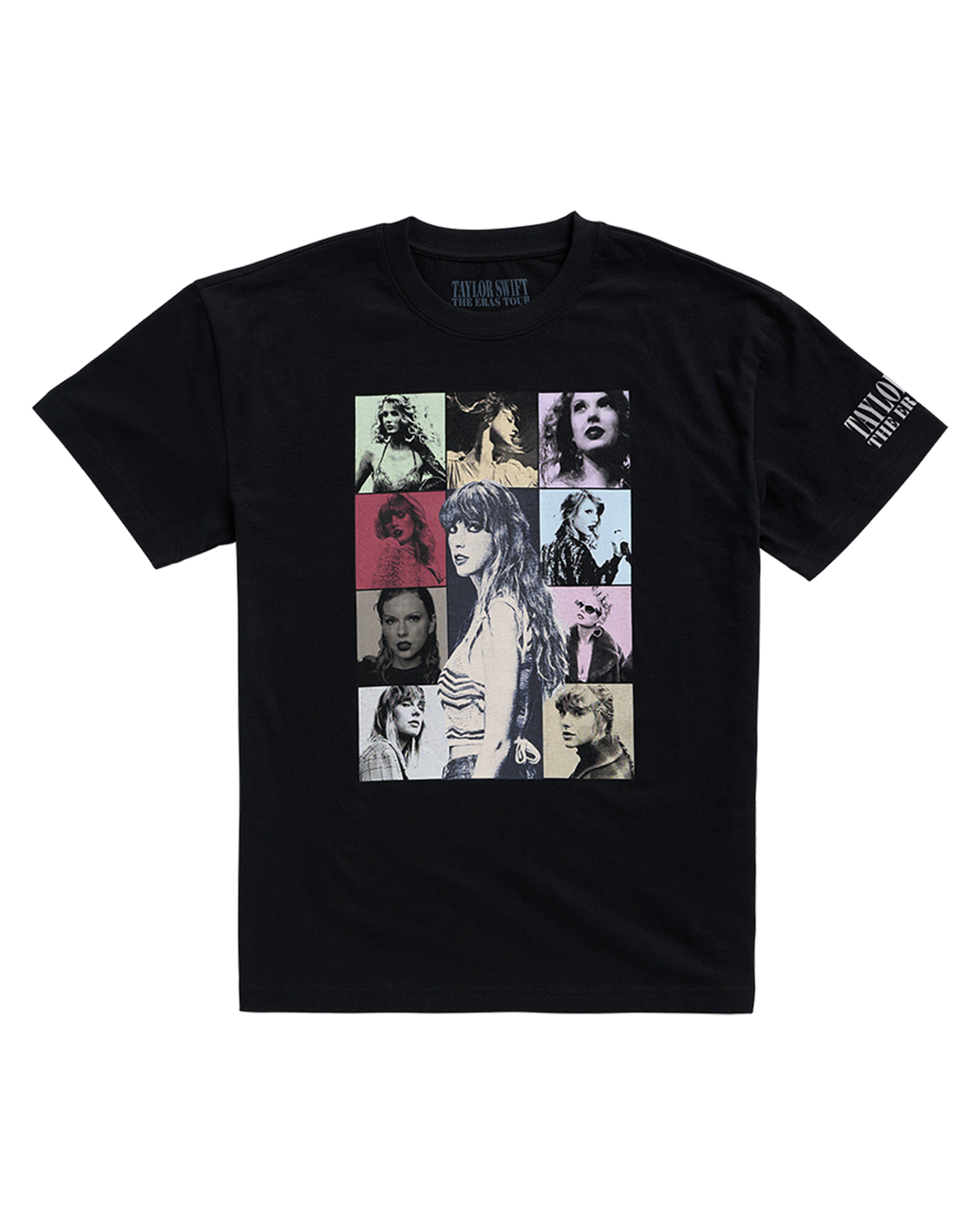 Taylor Swift | The Eras Tour Through London Black T-Shirt front
