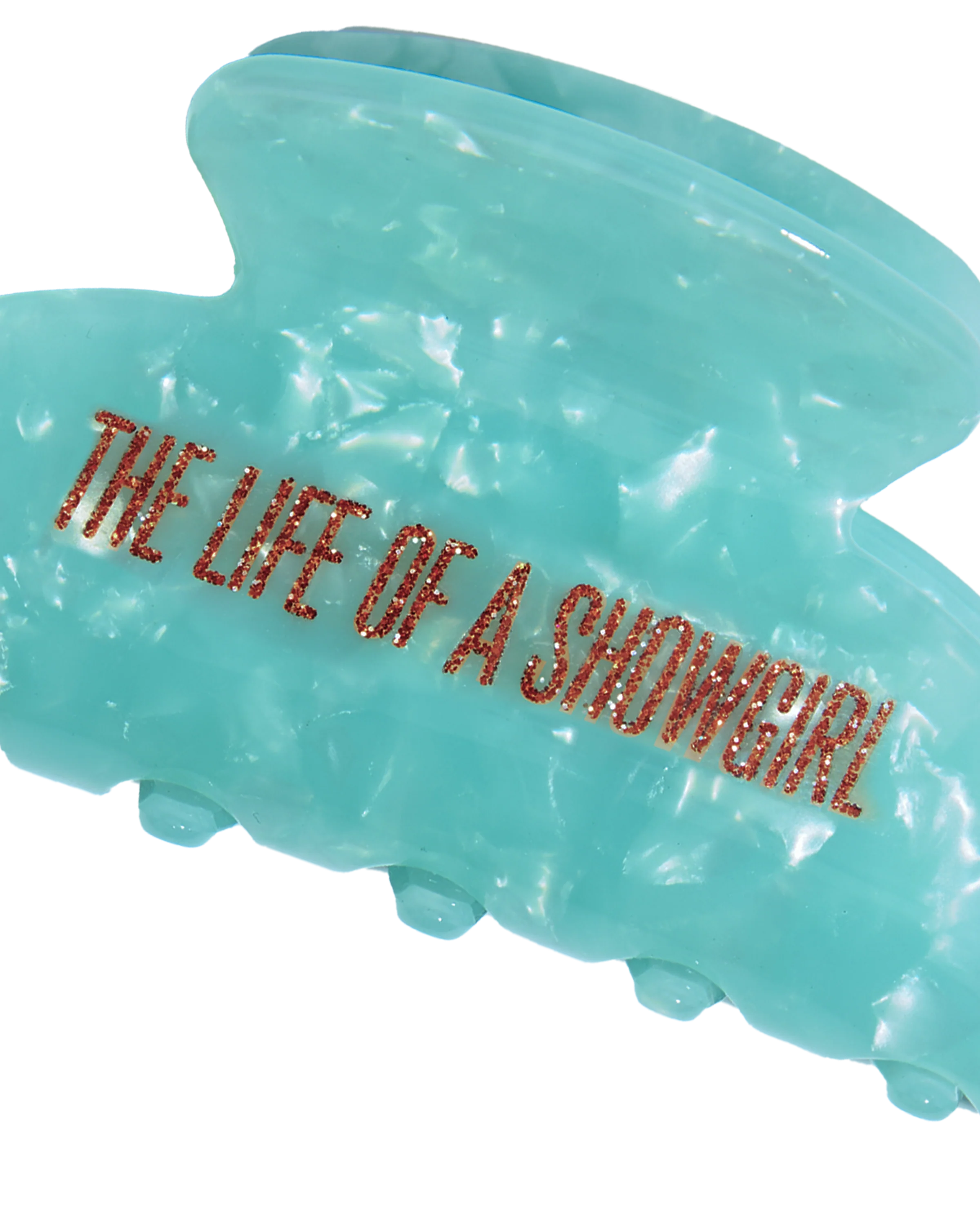 The Life of a Showgirl Hair Clip Detail