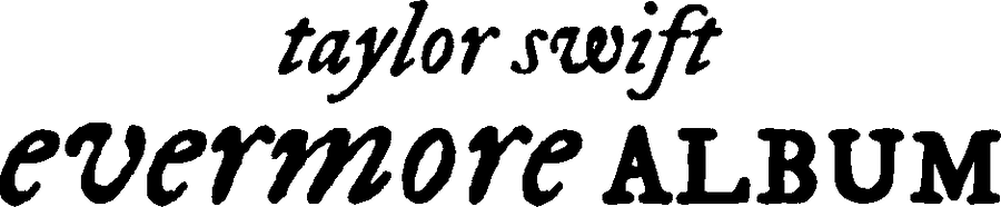 Taylor Swift evermore album logo