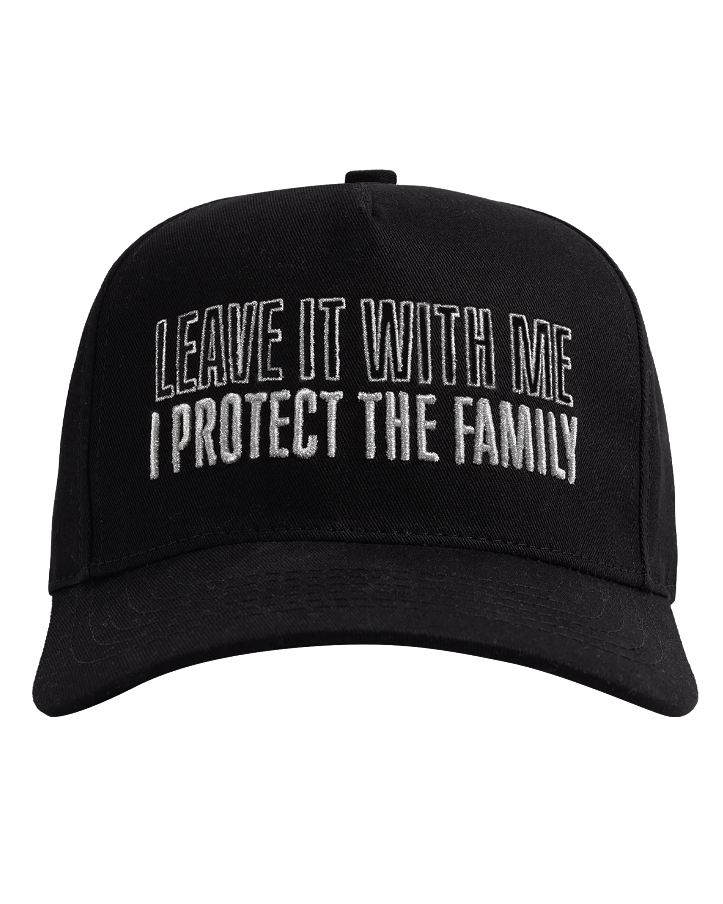 Leave It With Me I Protect The Family Hat Front