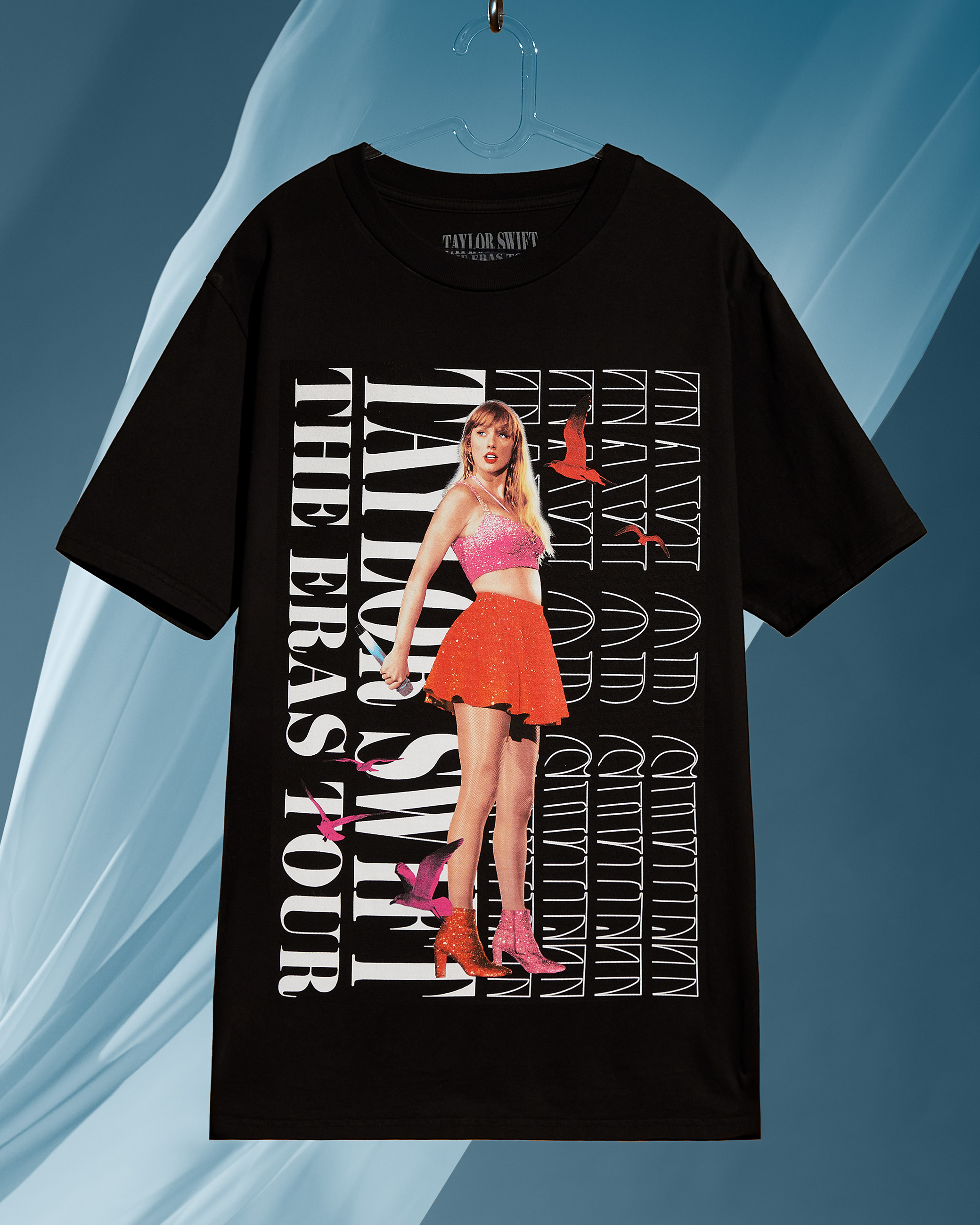 Taylor Swift | The Eras Tour 1989 (Taylor's Version) Live Photo Oversized T-Shirt editorial front