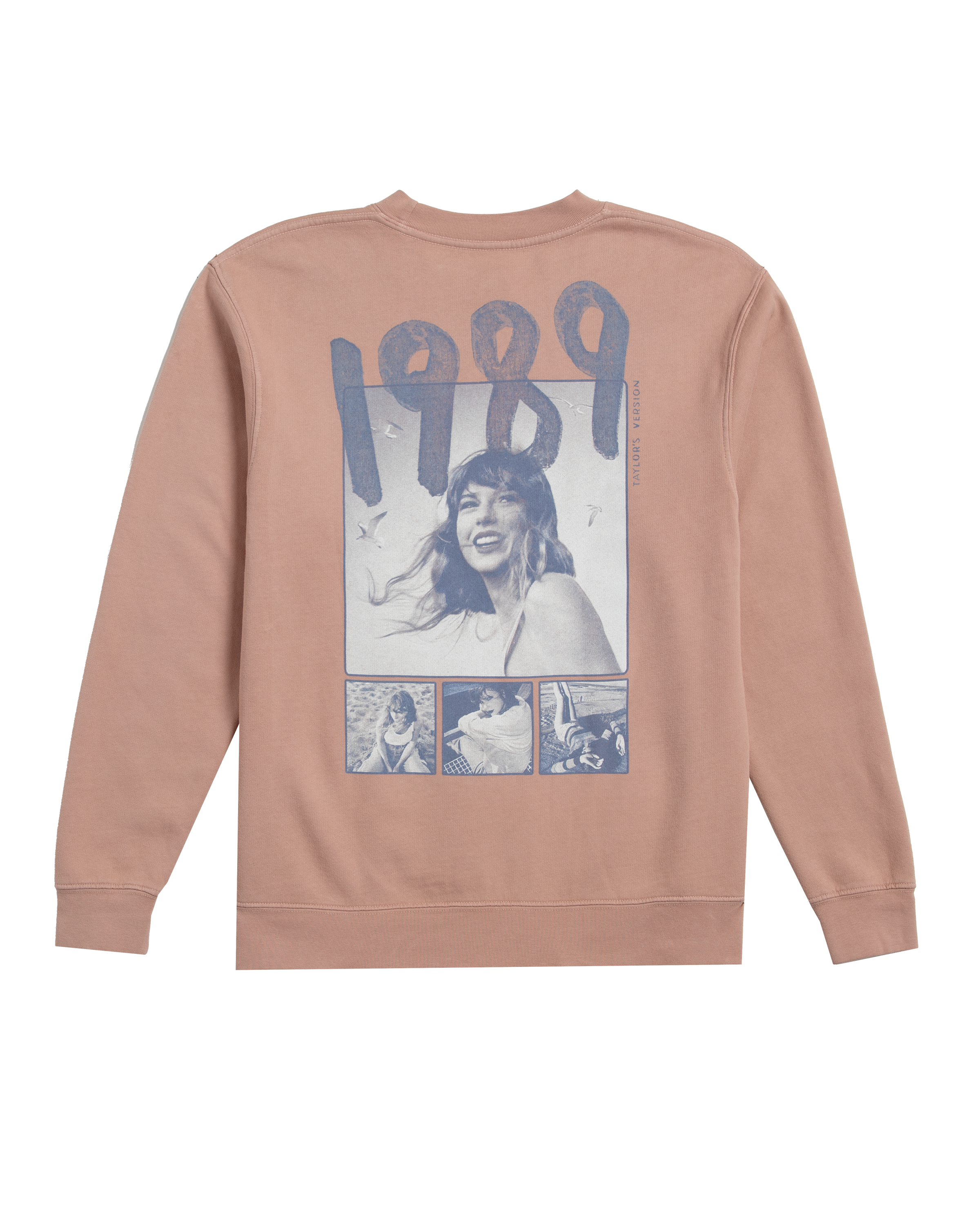 1989 (Taylor's Version) Pink Crewneck back