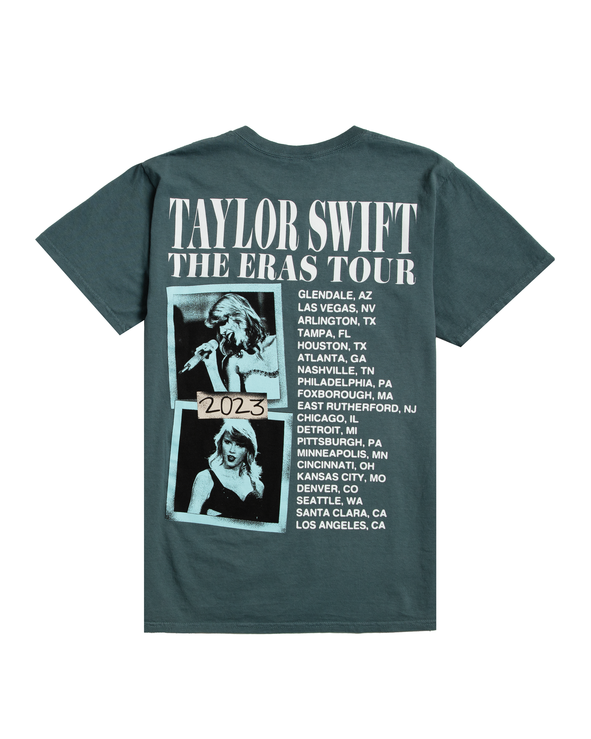 Taylor Swift | The Eras Tour 1989 Album T-Shirt back