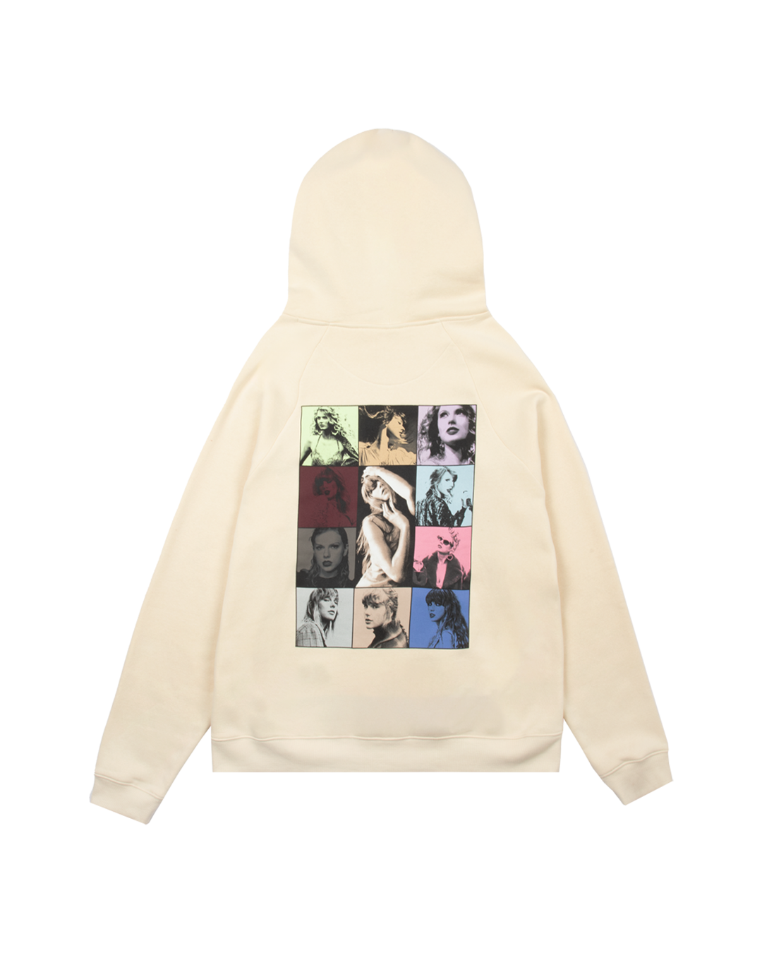 Taylor Swift | The Eras Tour II Beige Hoodie back